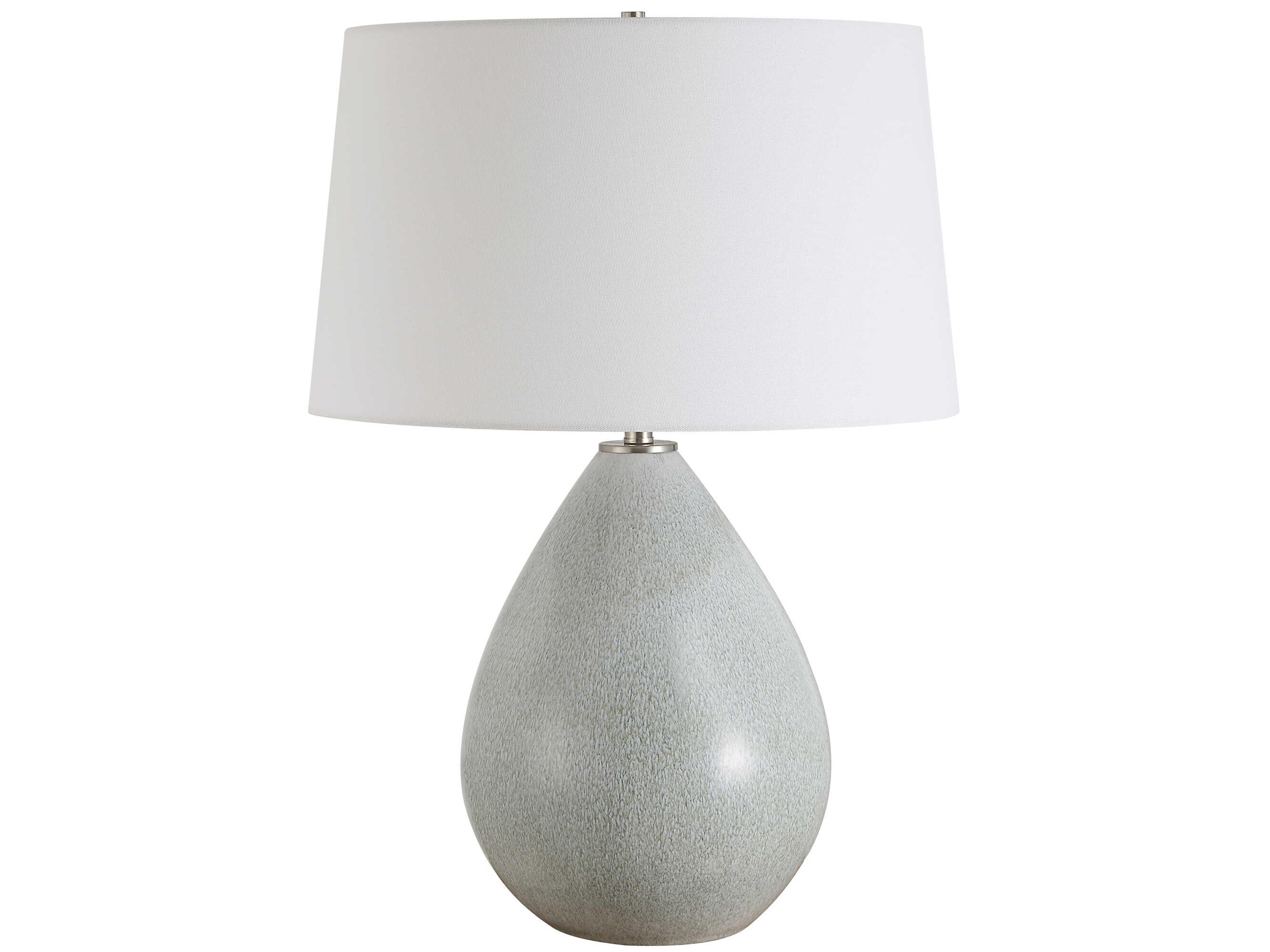 Uttermost Moray Mushroom Gray Table Lamp