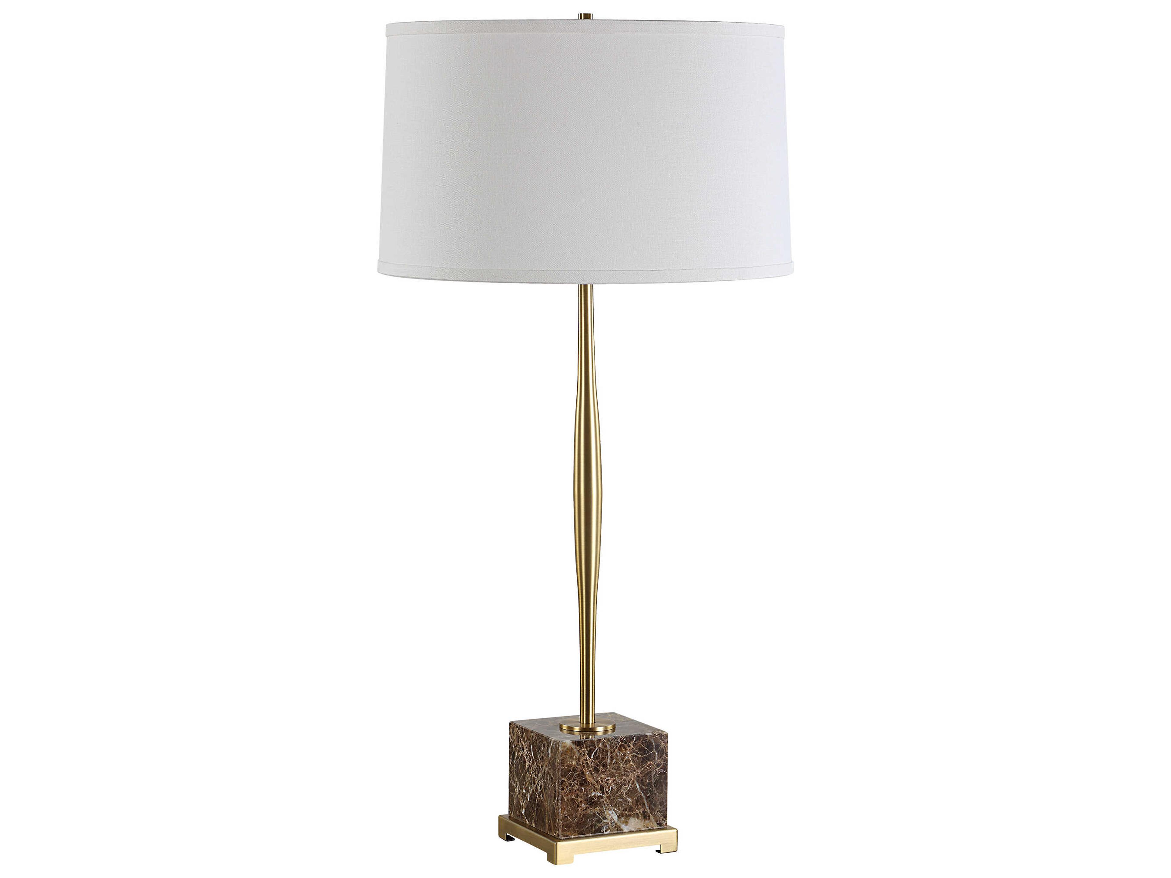 Uttermost Booker Brown Antique Brass Buffet Lamp