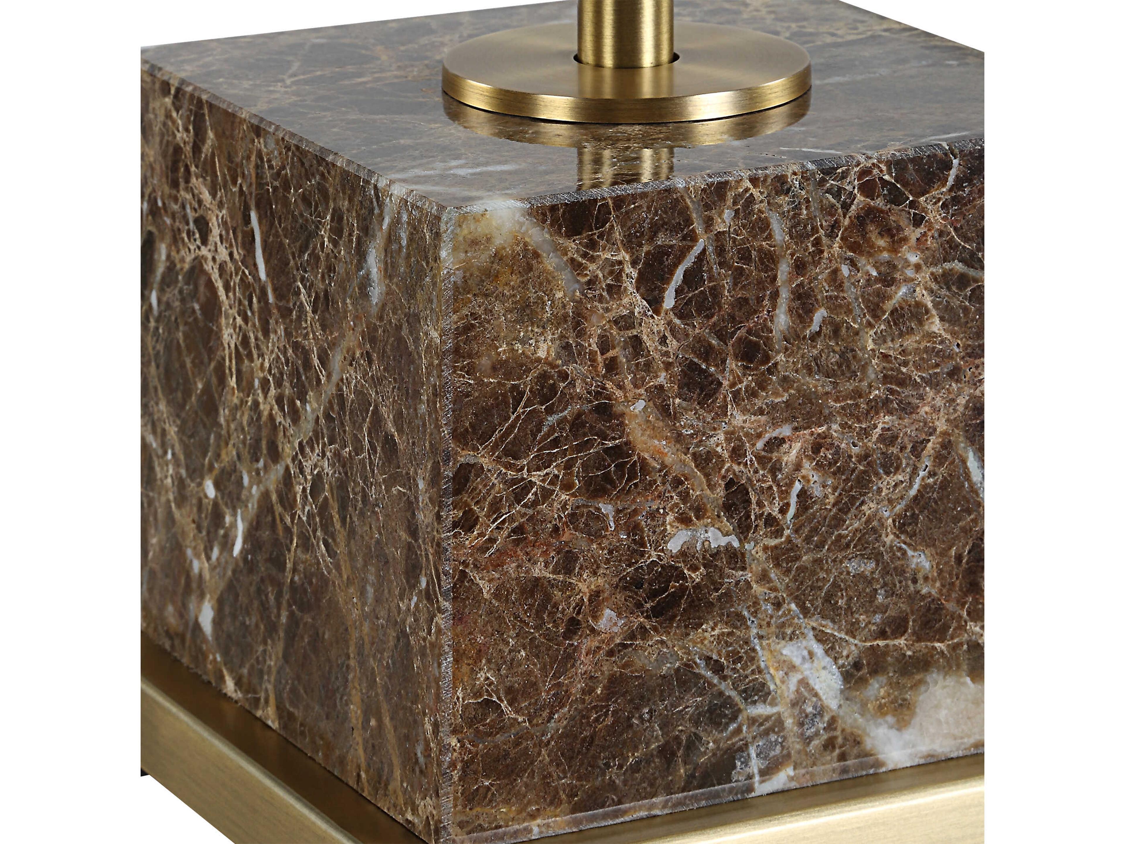 Uttermost Booker Brown Antique Brass Buffet Lamp