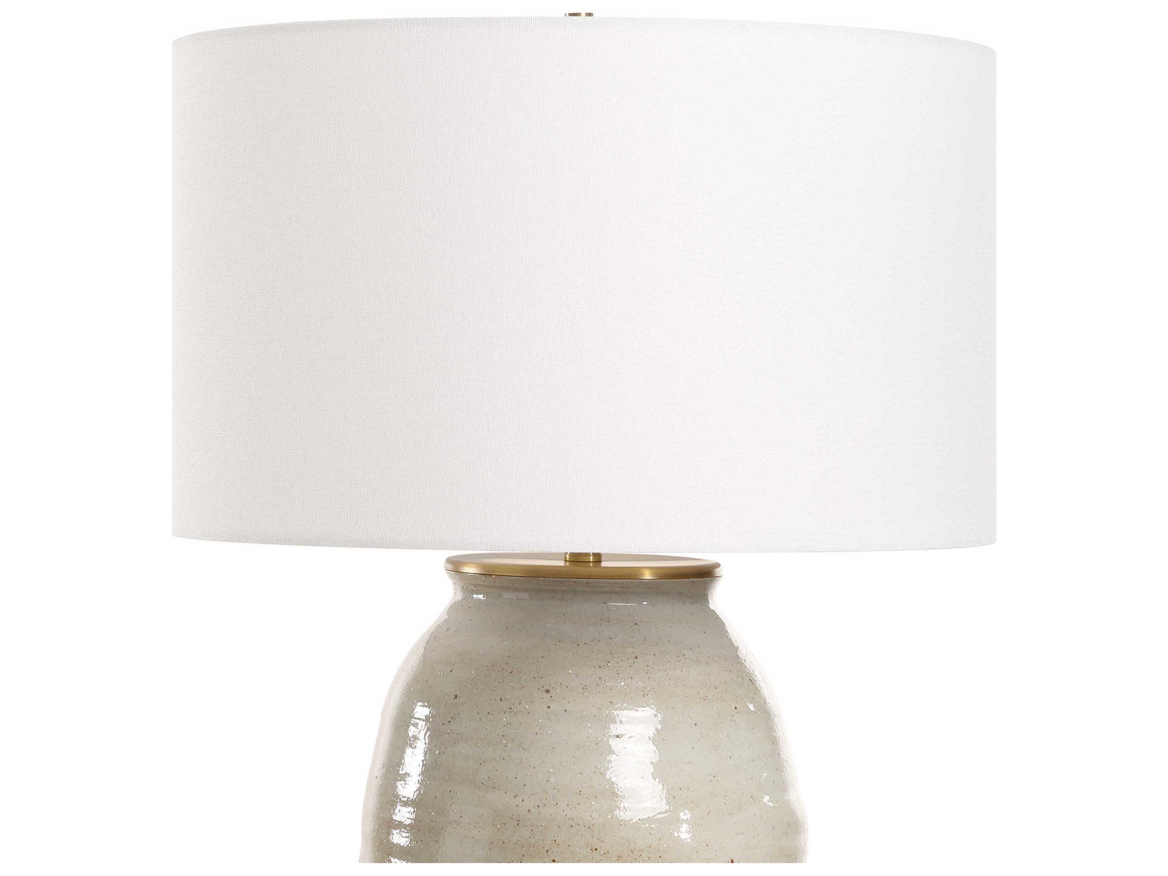 Uttermost Amos Gray Buffet Lamp