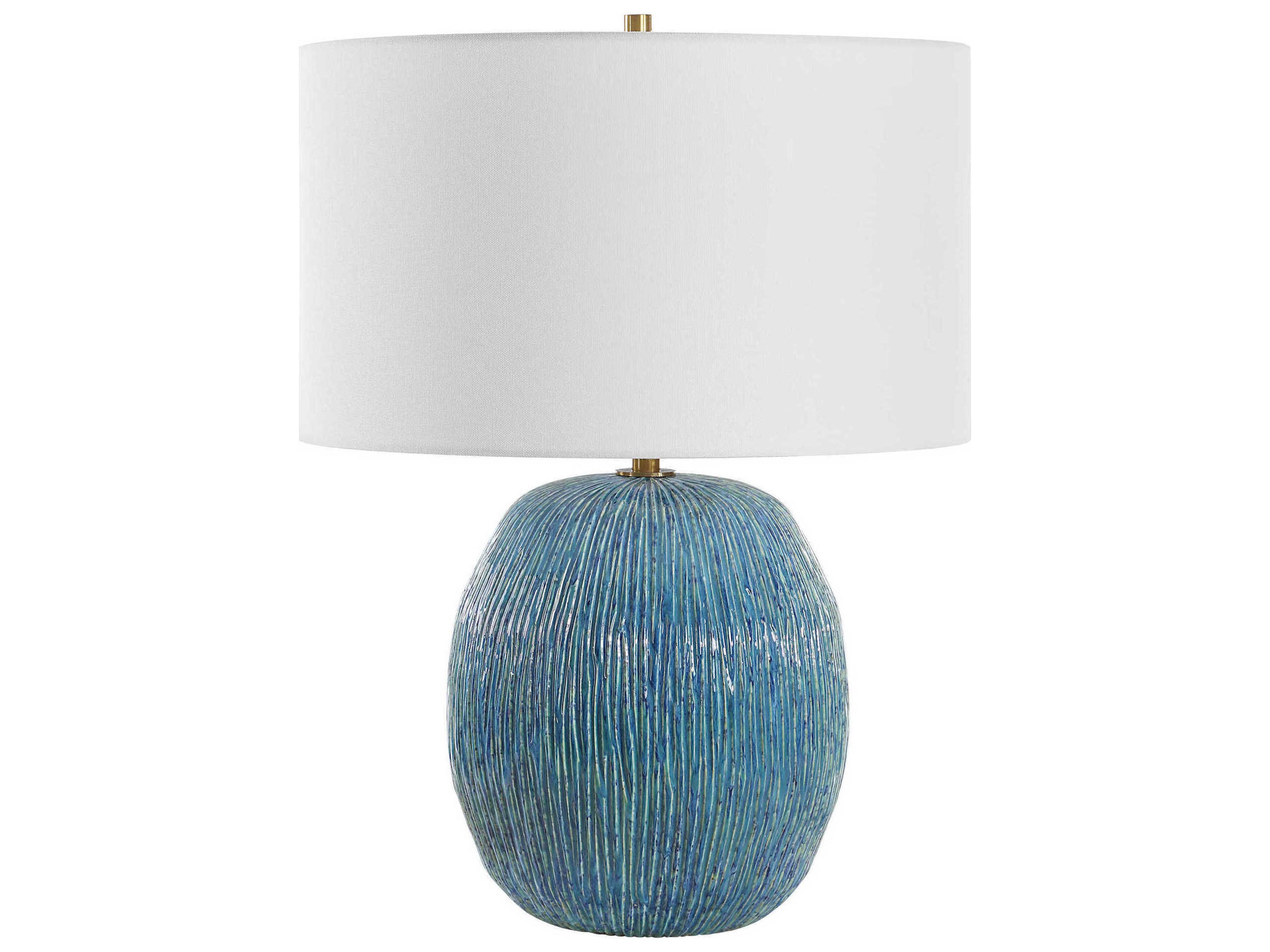 Elysia Blue Table Lamp