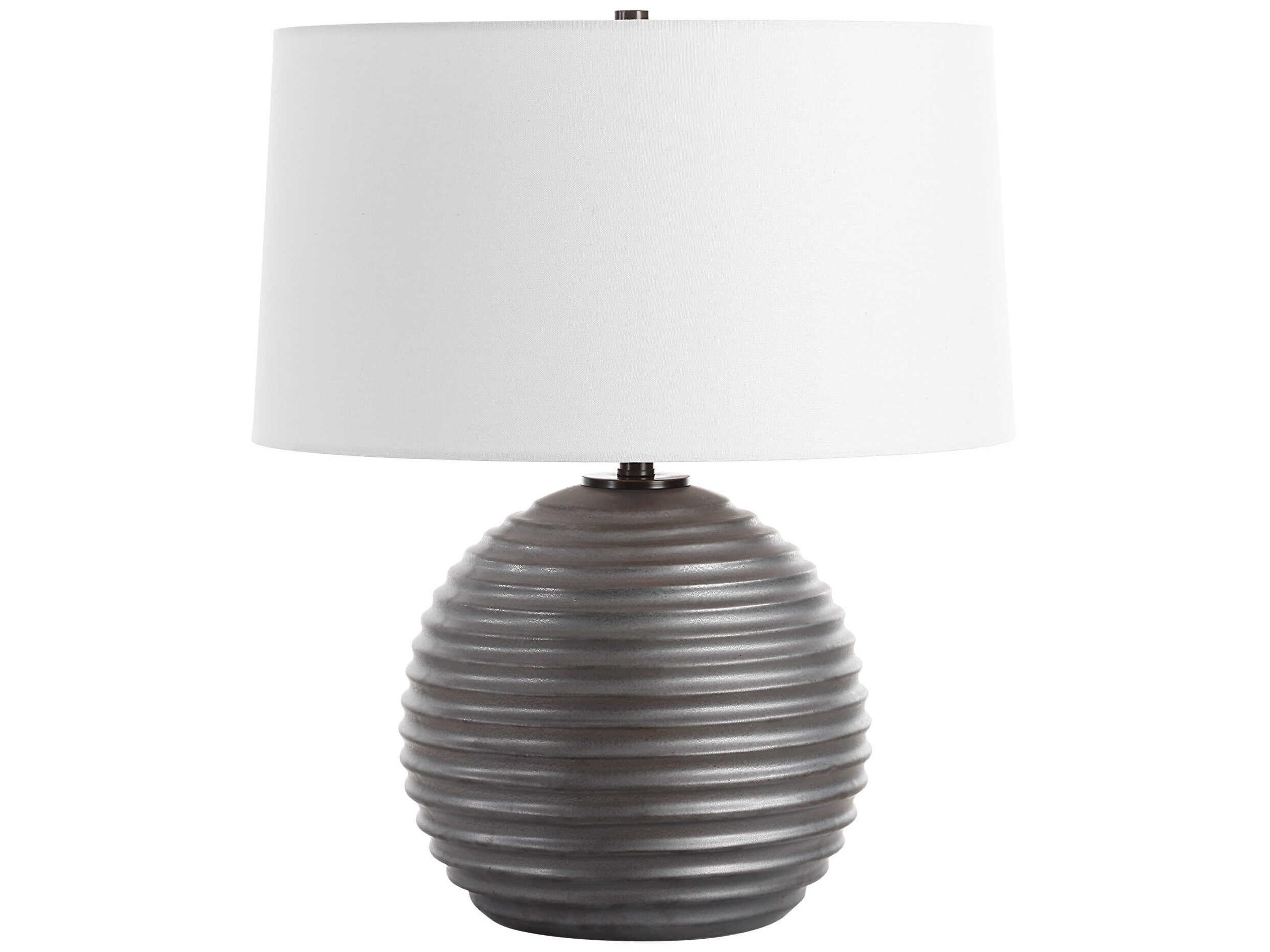 Chelsom Satin Dark Bronze Table Lamp