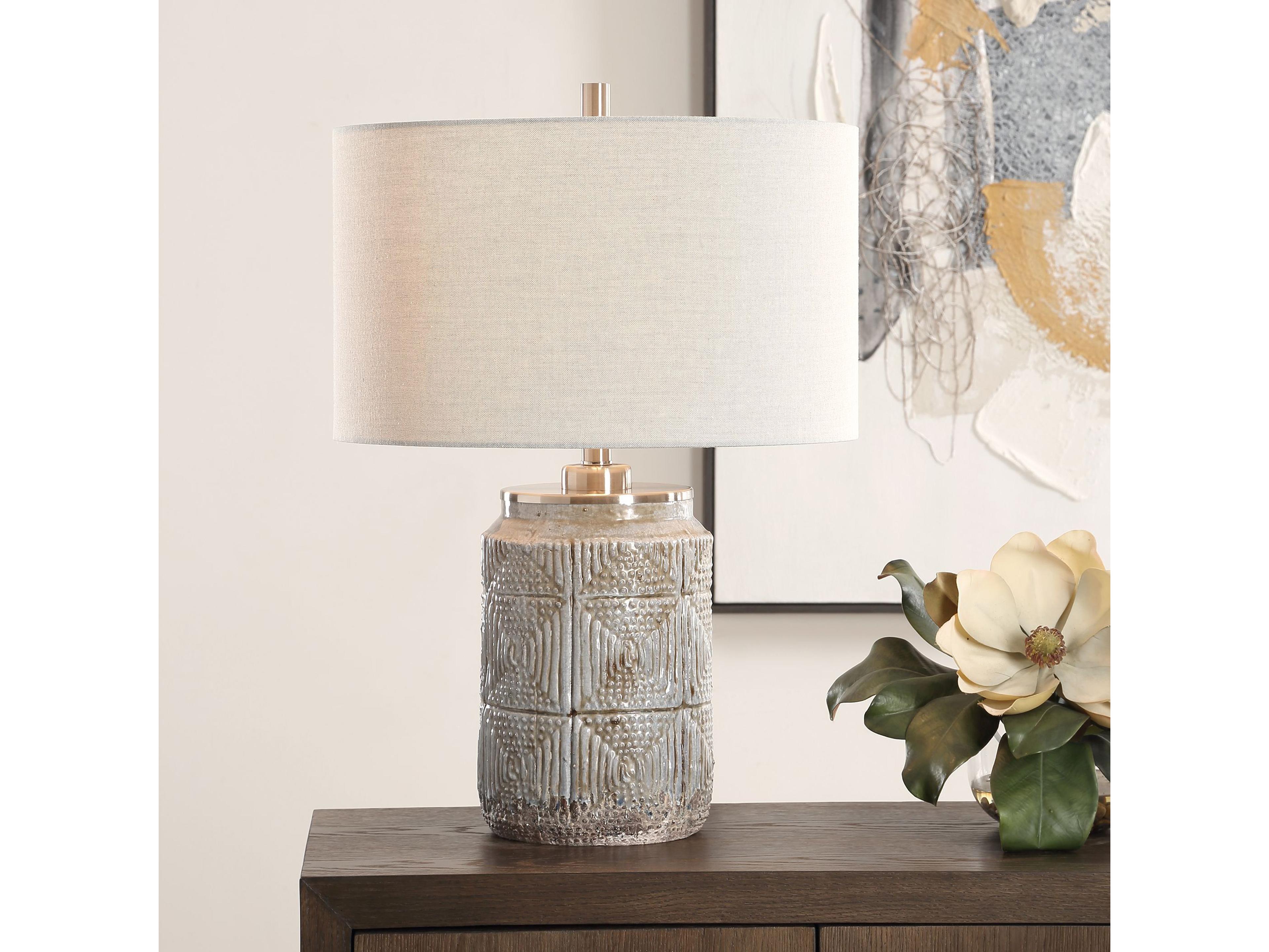 Uttermost Graydon Dusty Gray Buffet Lamp