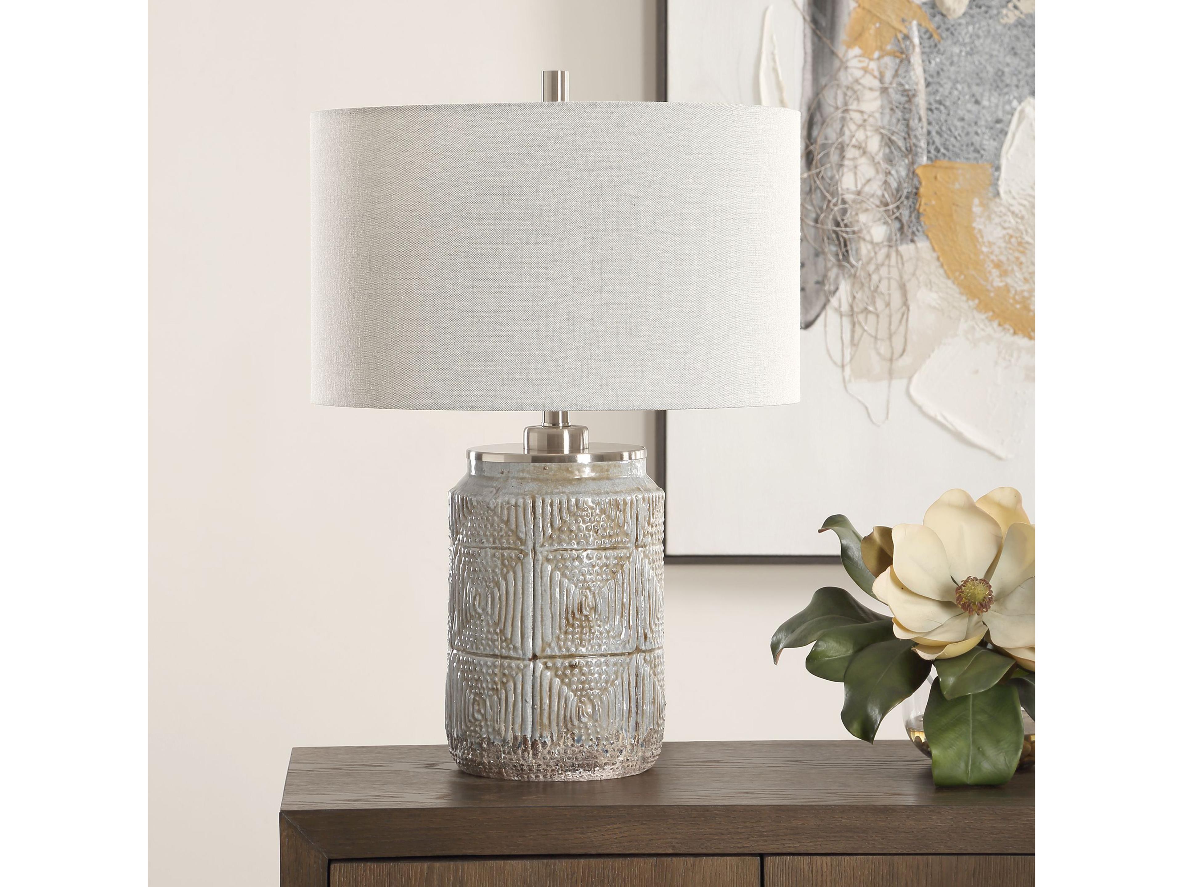 Uttermost Graydon Dusty Gray Buffet Lamp