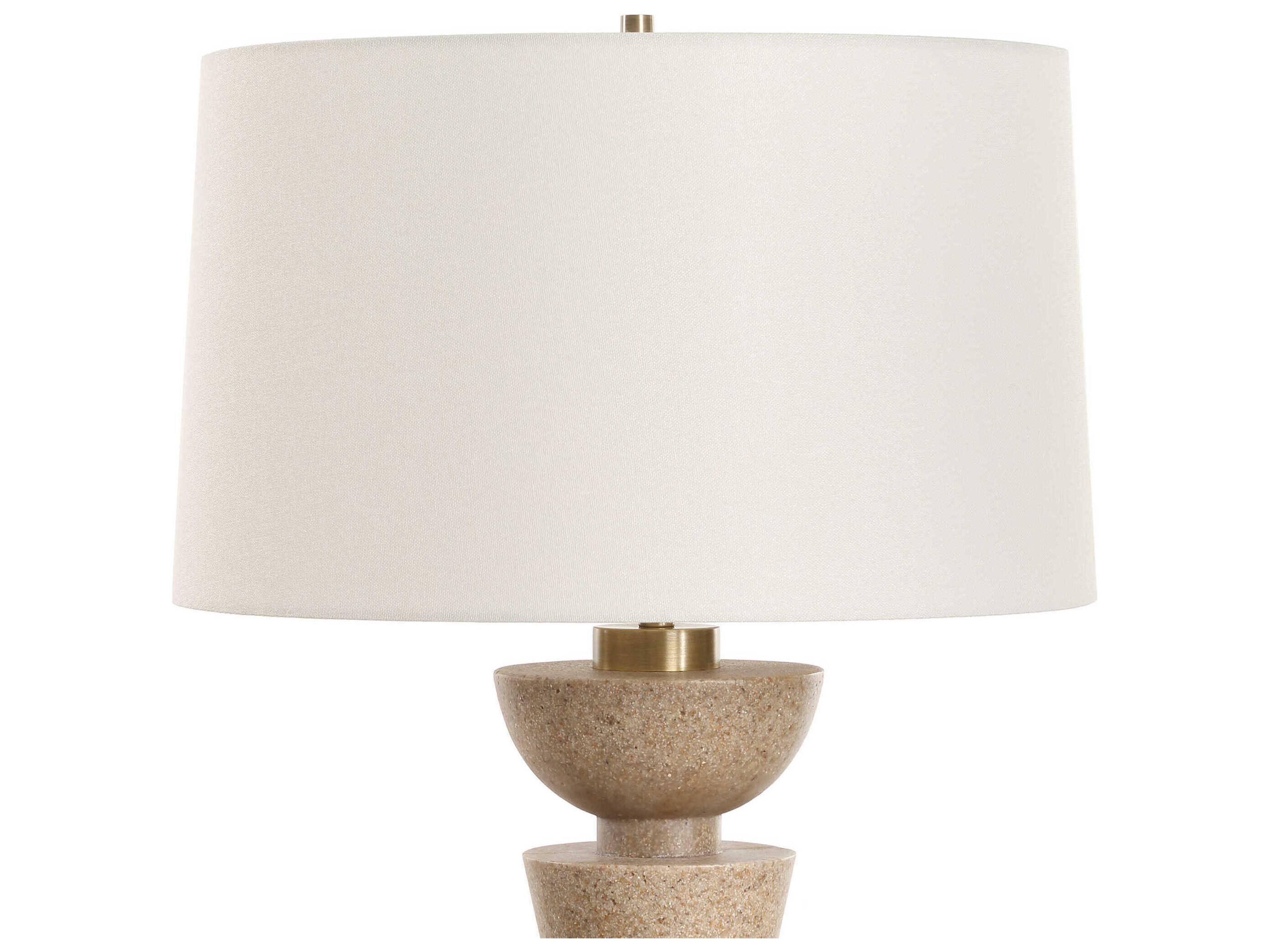 Uttermost Cullum Sand Brown Buffet Lamp