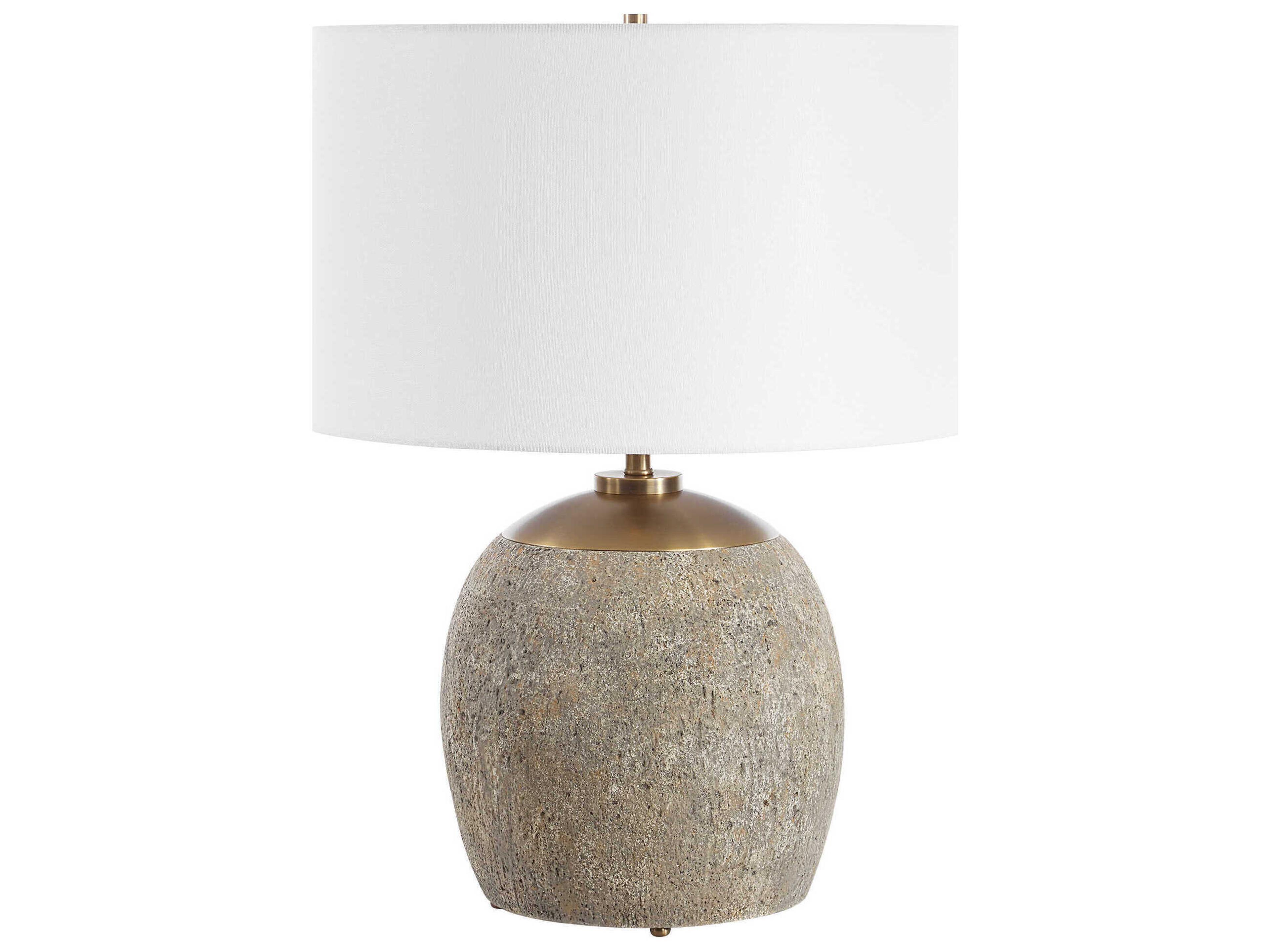 Raylan Rubbed Brown Buffet Lamp
