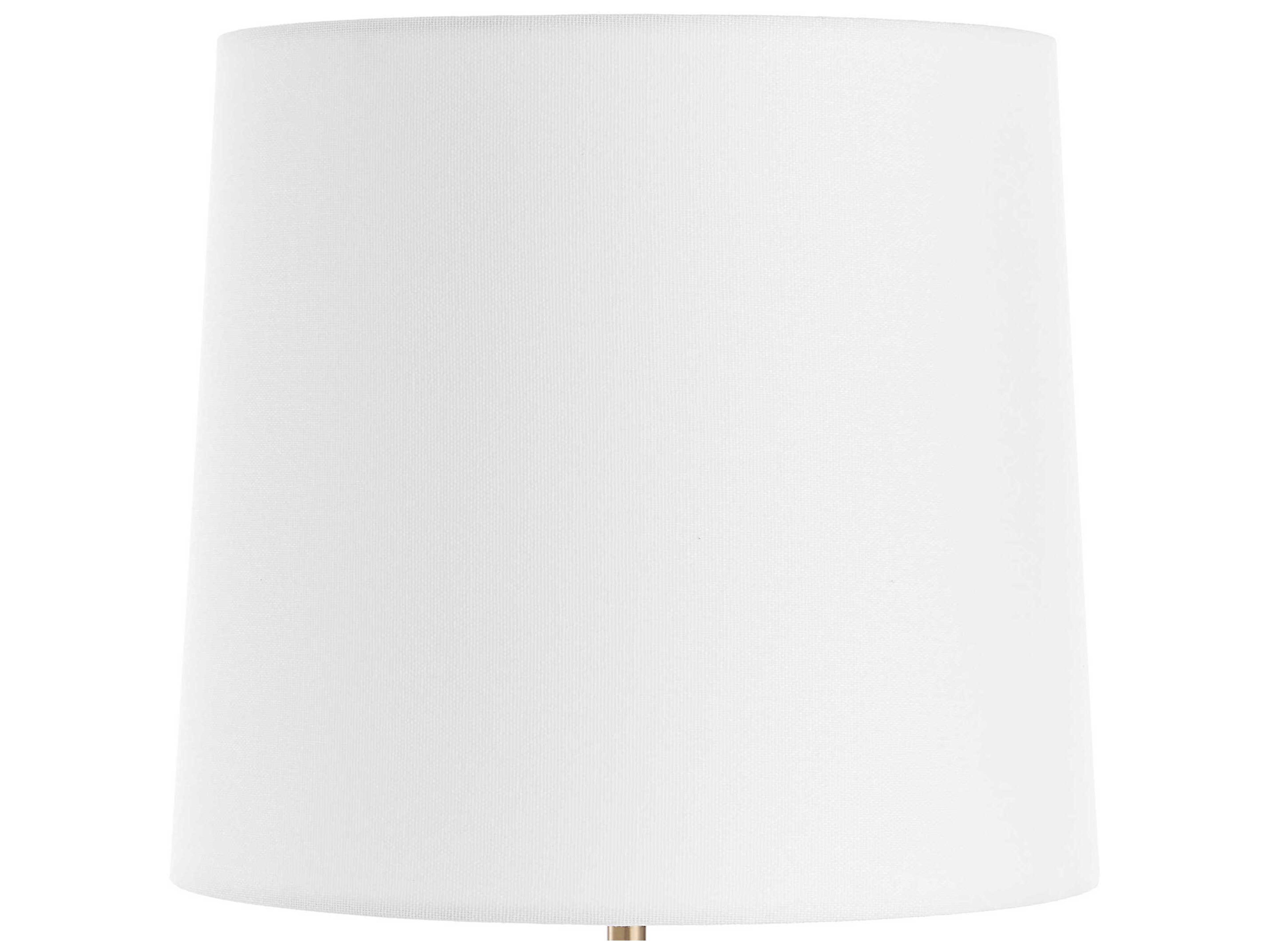 Uttermost Alistair Clear Brass Buffet Lamp