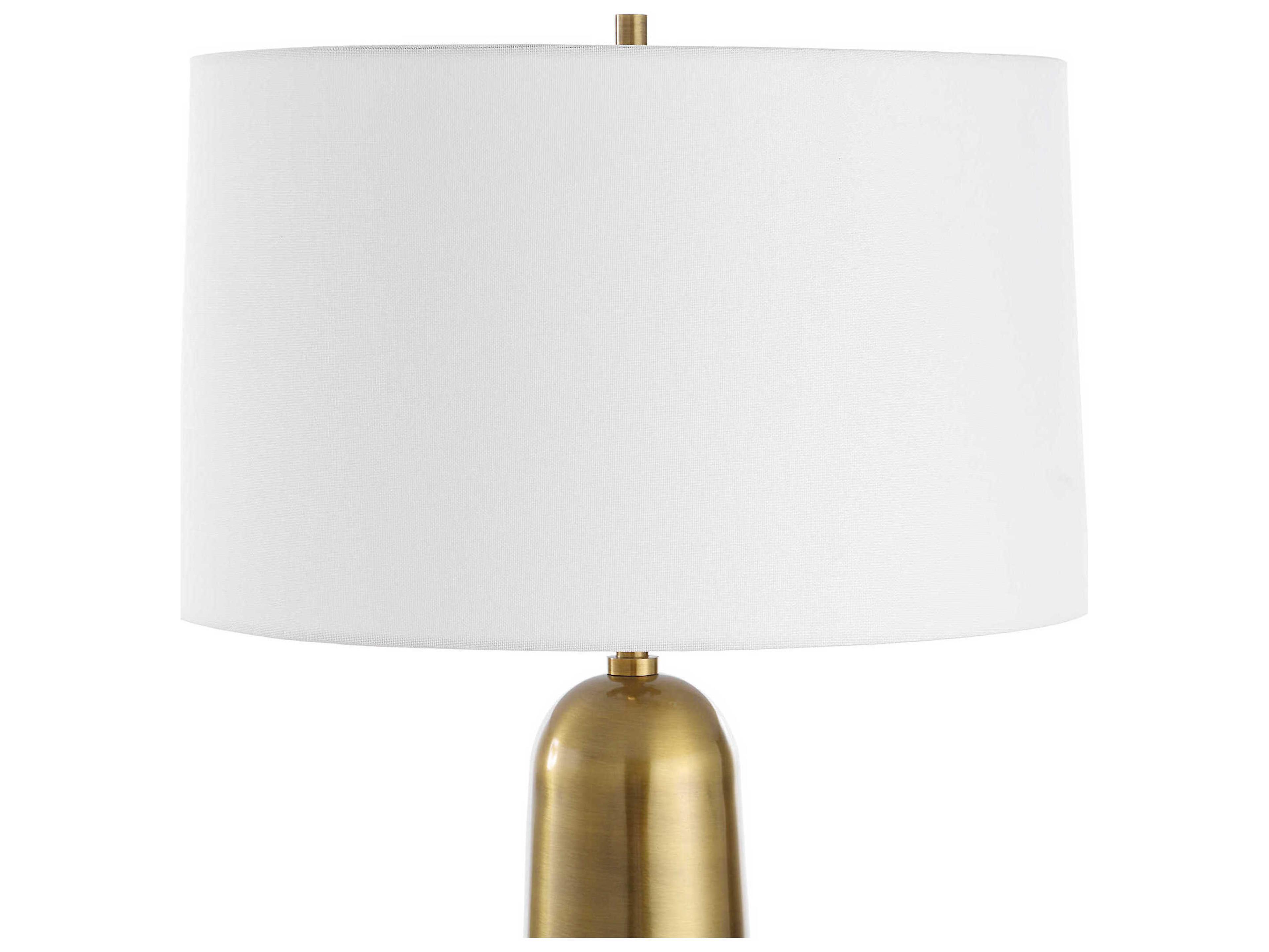 Uttermost Flinchem Antique Brass Buffet Lamp