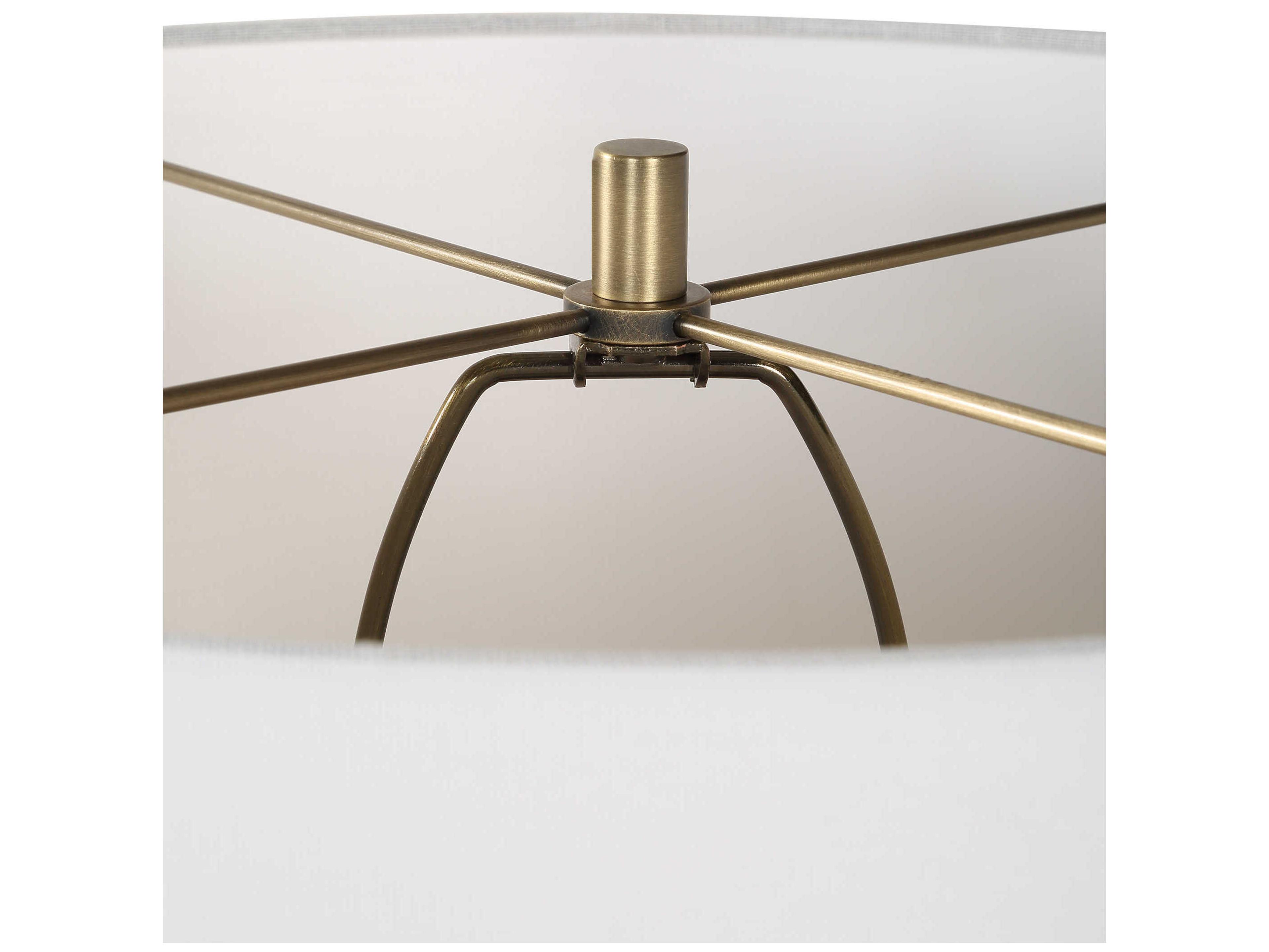 Uttermost Corvair Metallic Dark Bronze Buffet Lamp