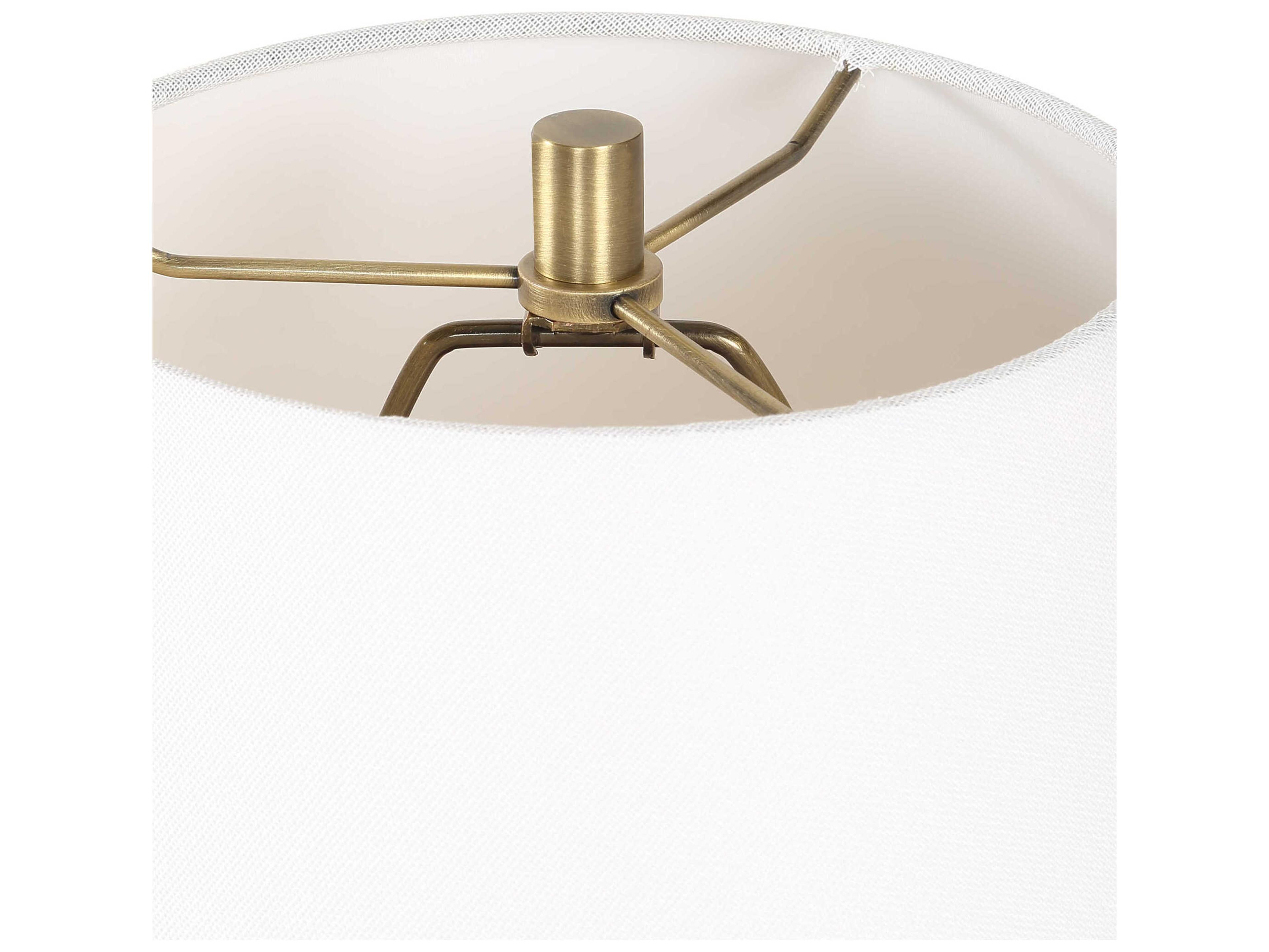 Uttermost Keoghan Dark Terracotta Brown Table Lamp