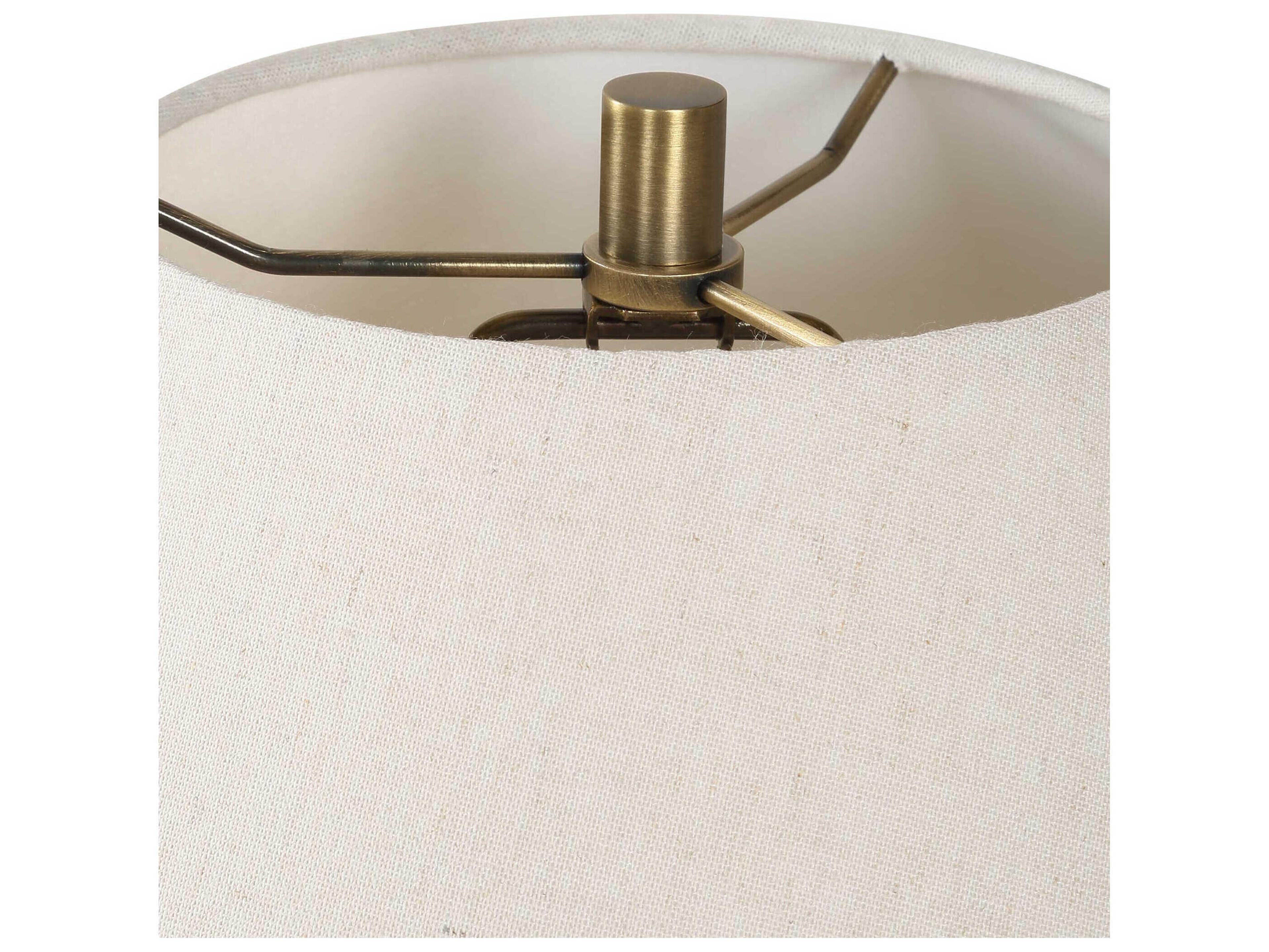 Uttermost Meryl Aged White Buffet Lamp