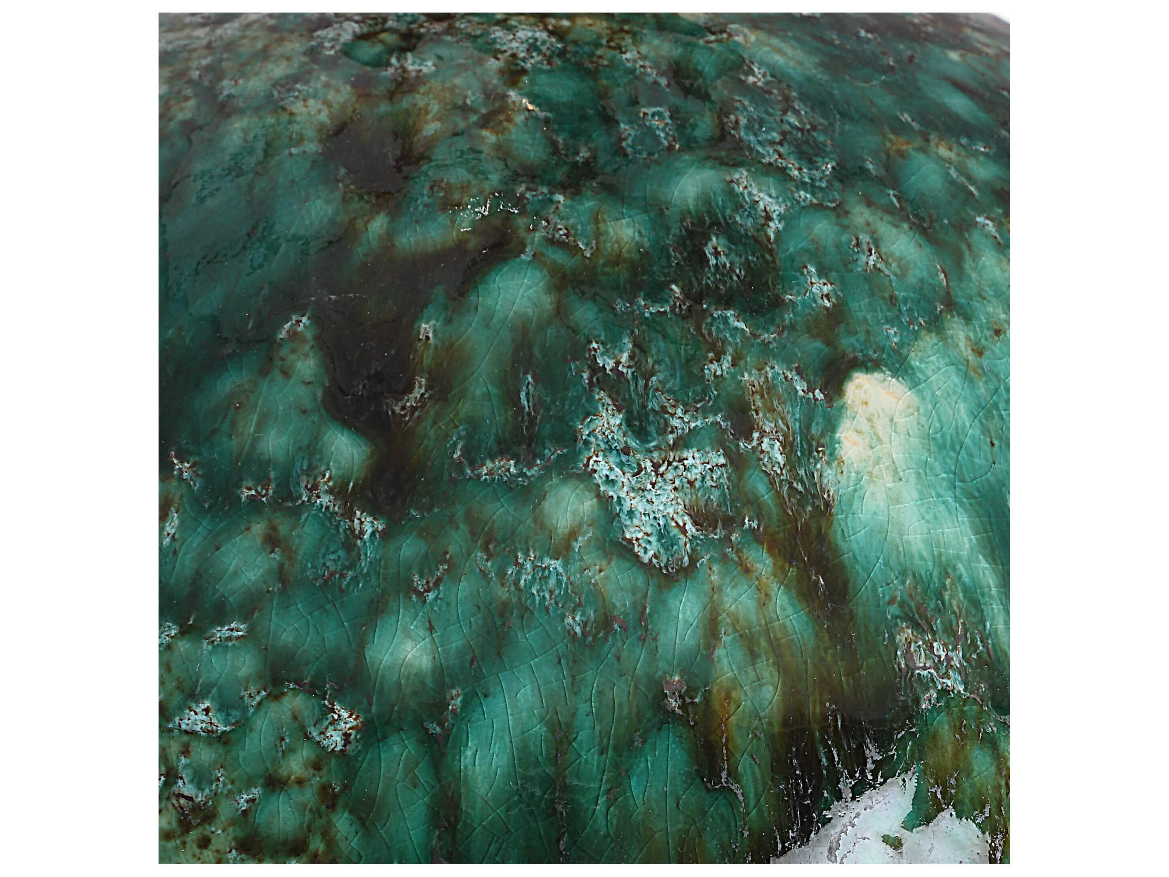 Uttermost Ceralene Emerald Green Buffet Lamp