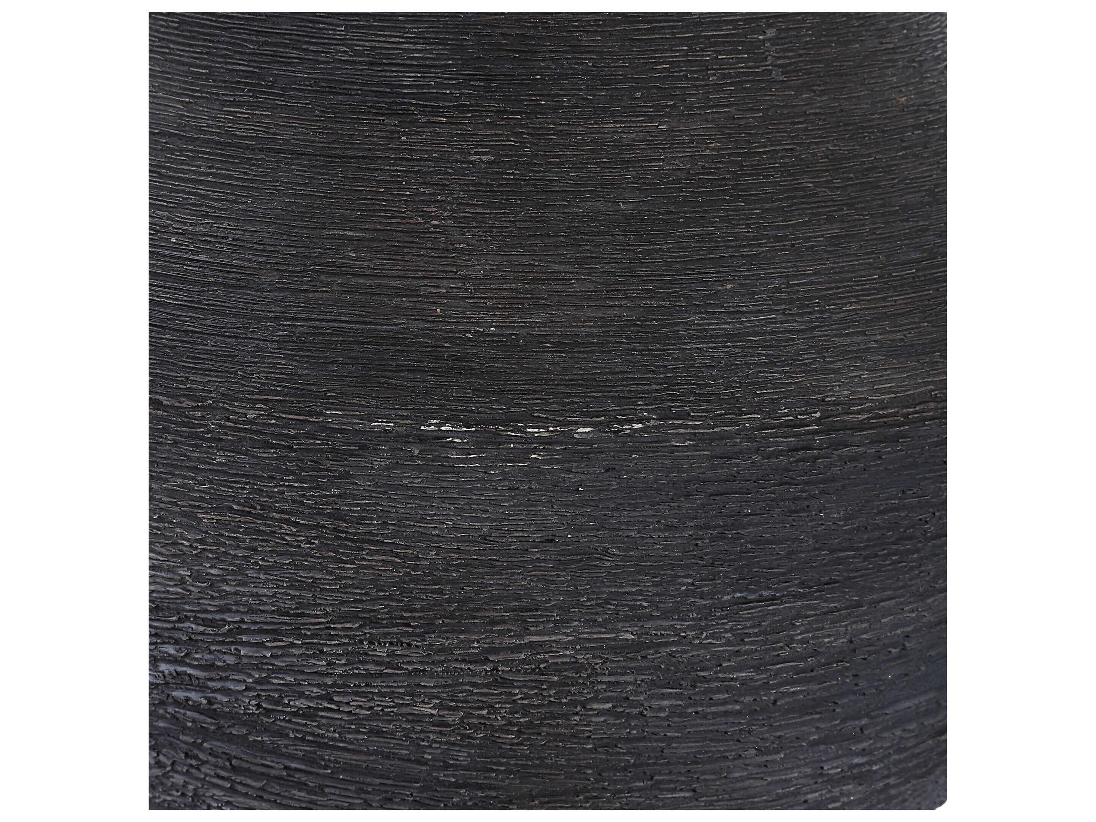 Uttermost Helston Dark Charcoal Black Buffet Lamp