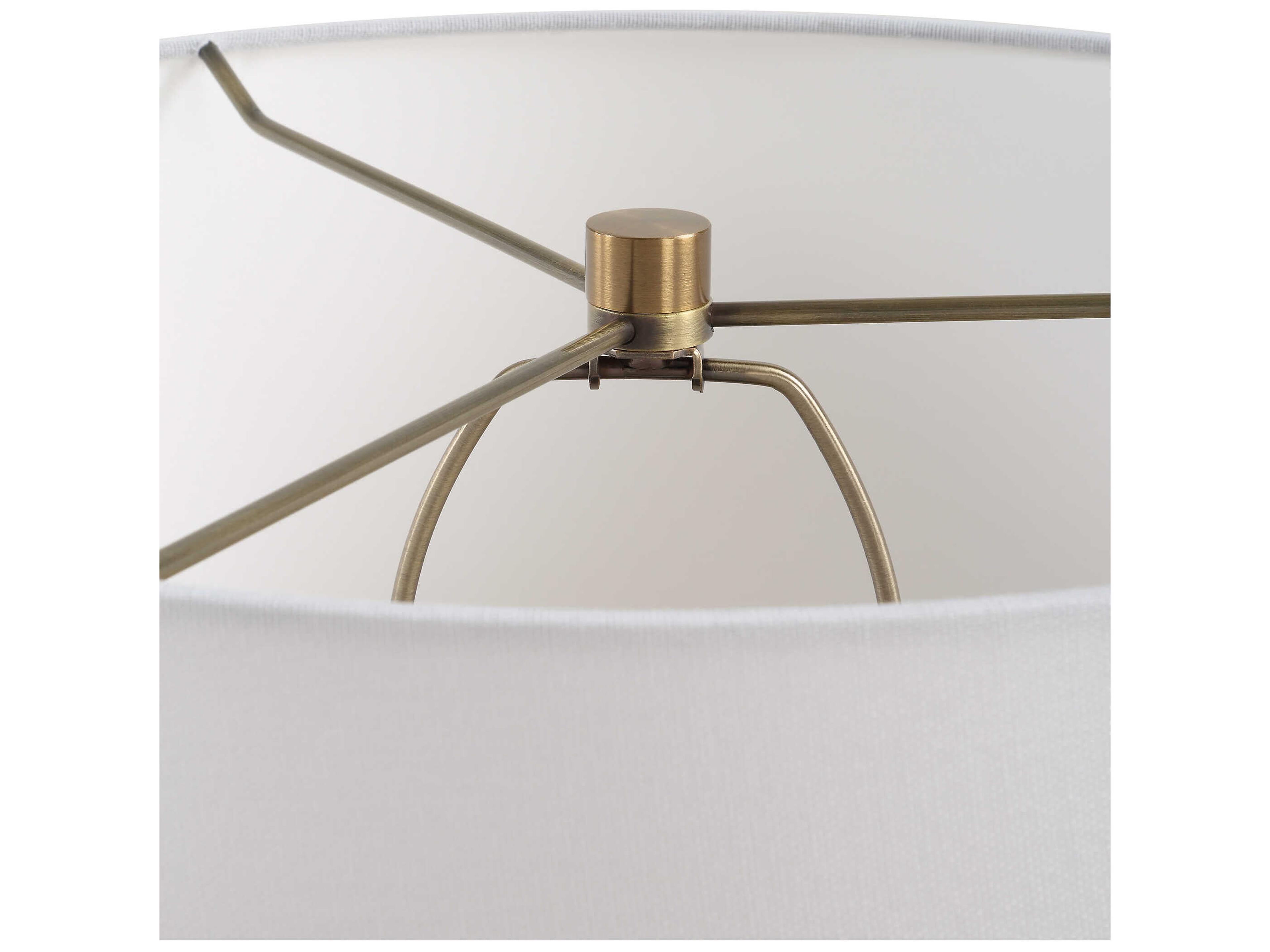 Uttermost Adela Crackled Moss Green Buffet Lamp