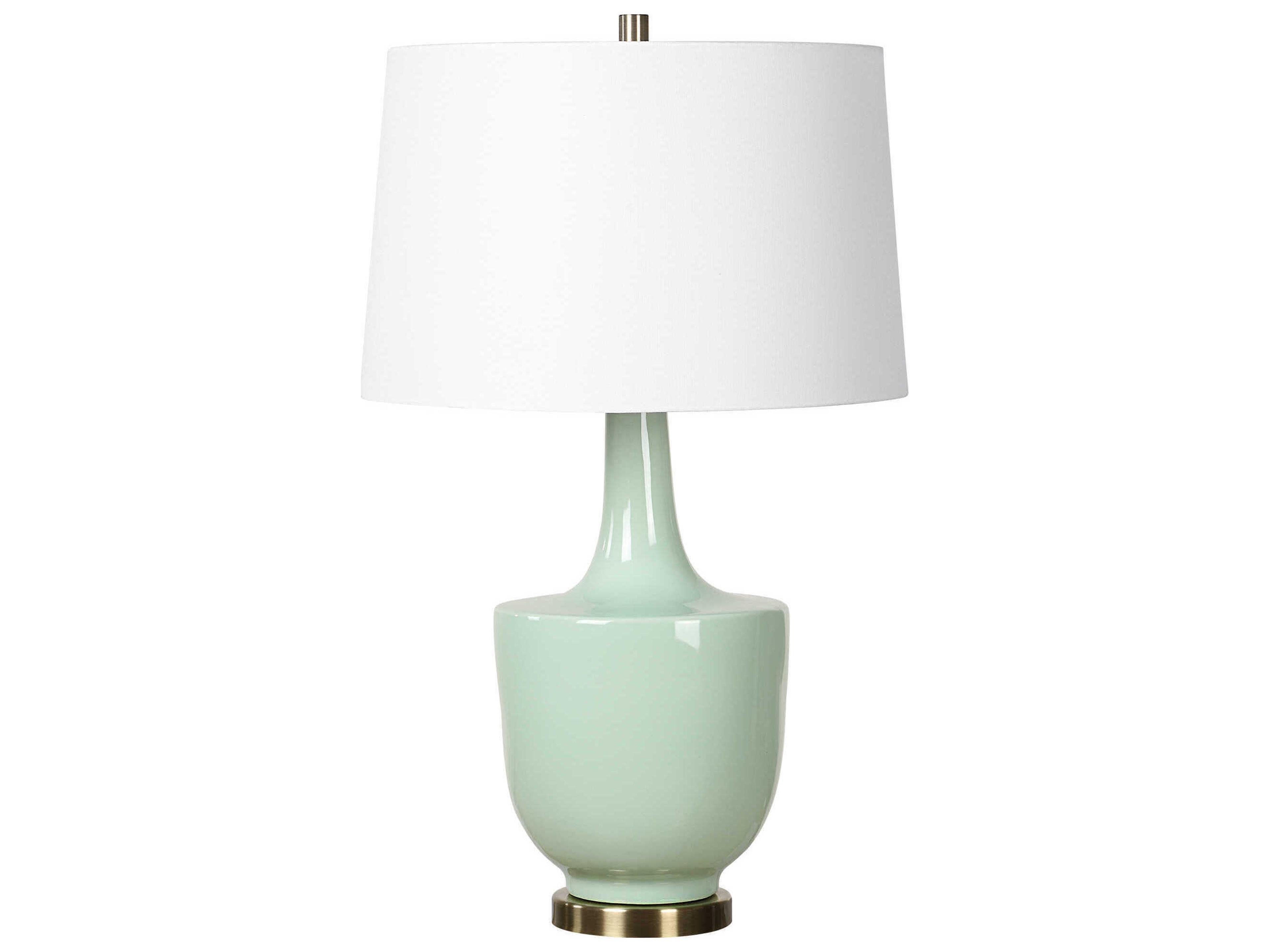 Uttermost Kyla Mint Green Buffet Lamp