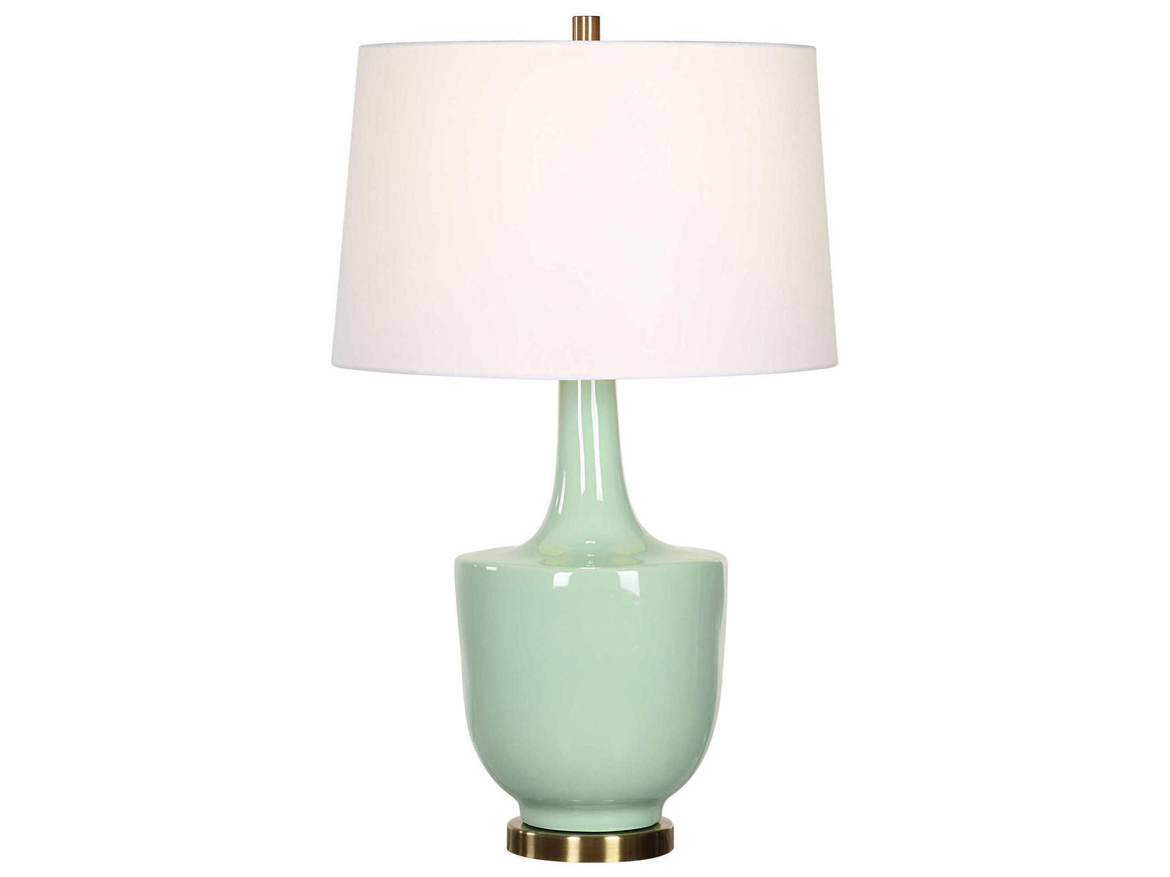 Uttermost Kyla Mint Green Buffet Lamp