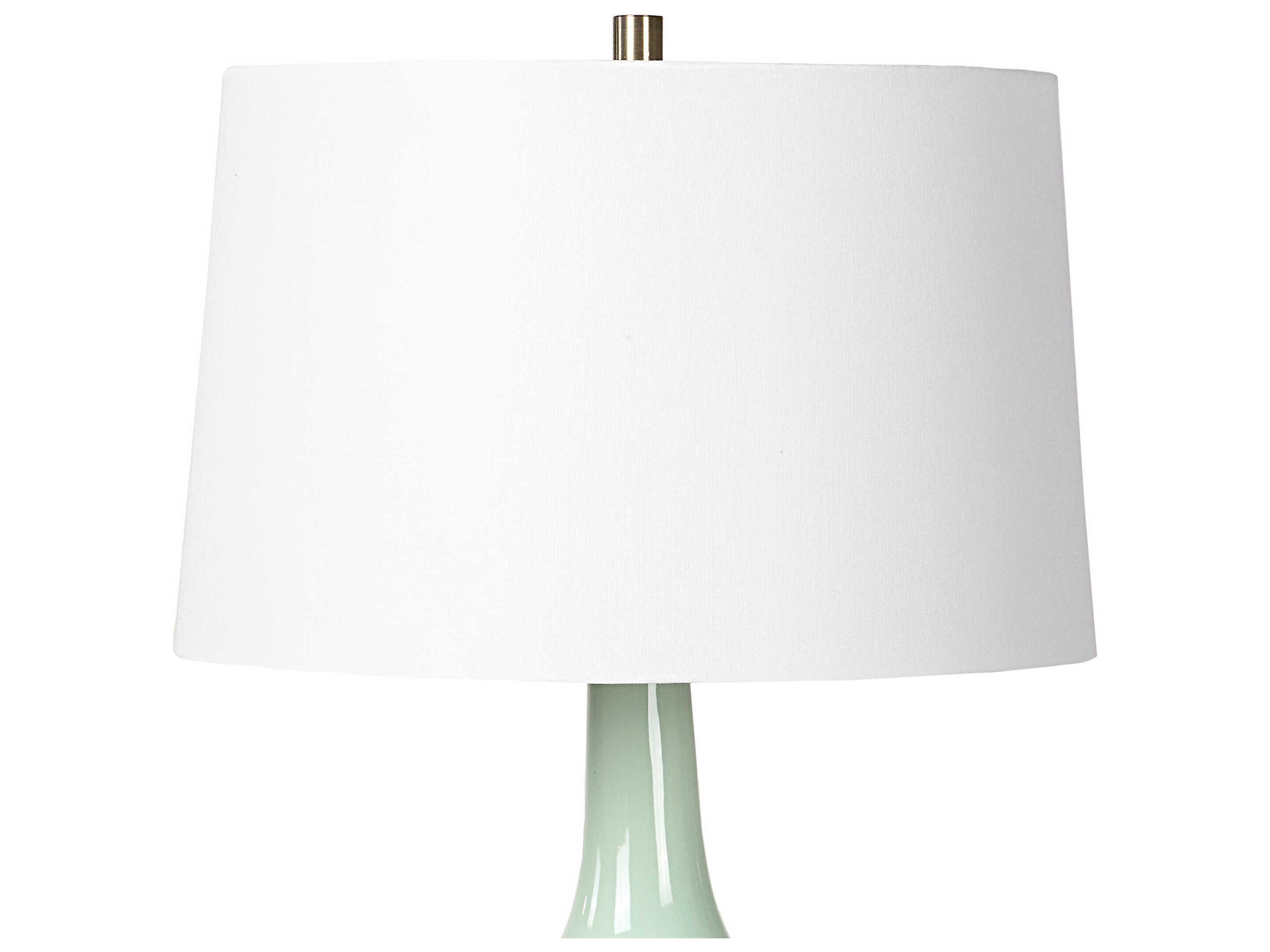 Uttermost Kyla Mint Green Buffet Lamp