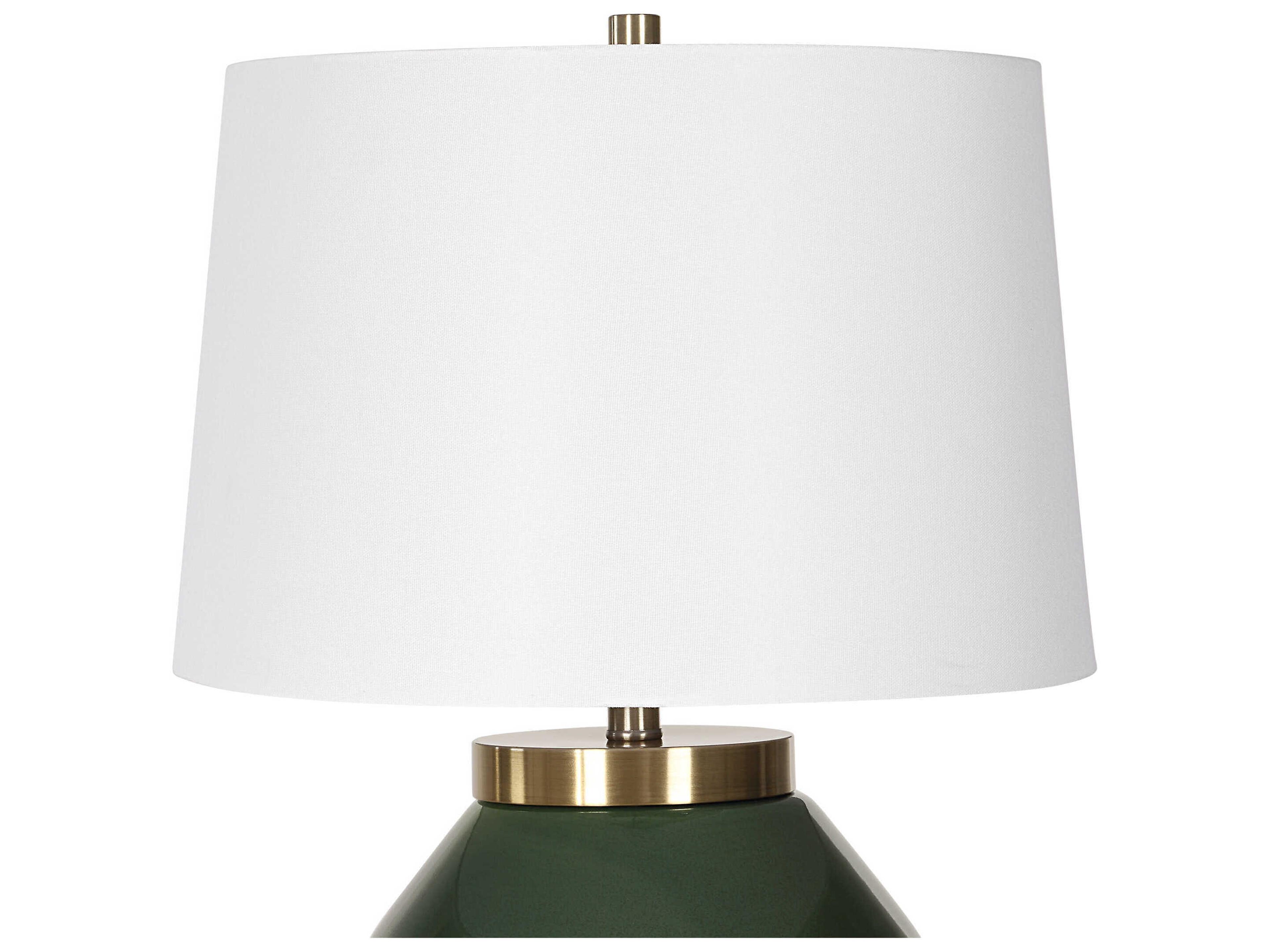 Uttermost Tayson Jade Green Buffet Lamp