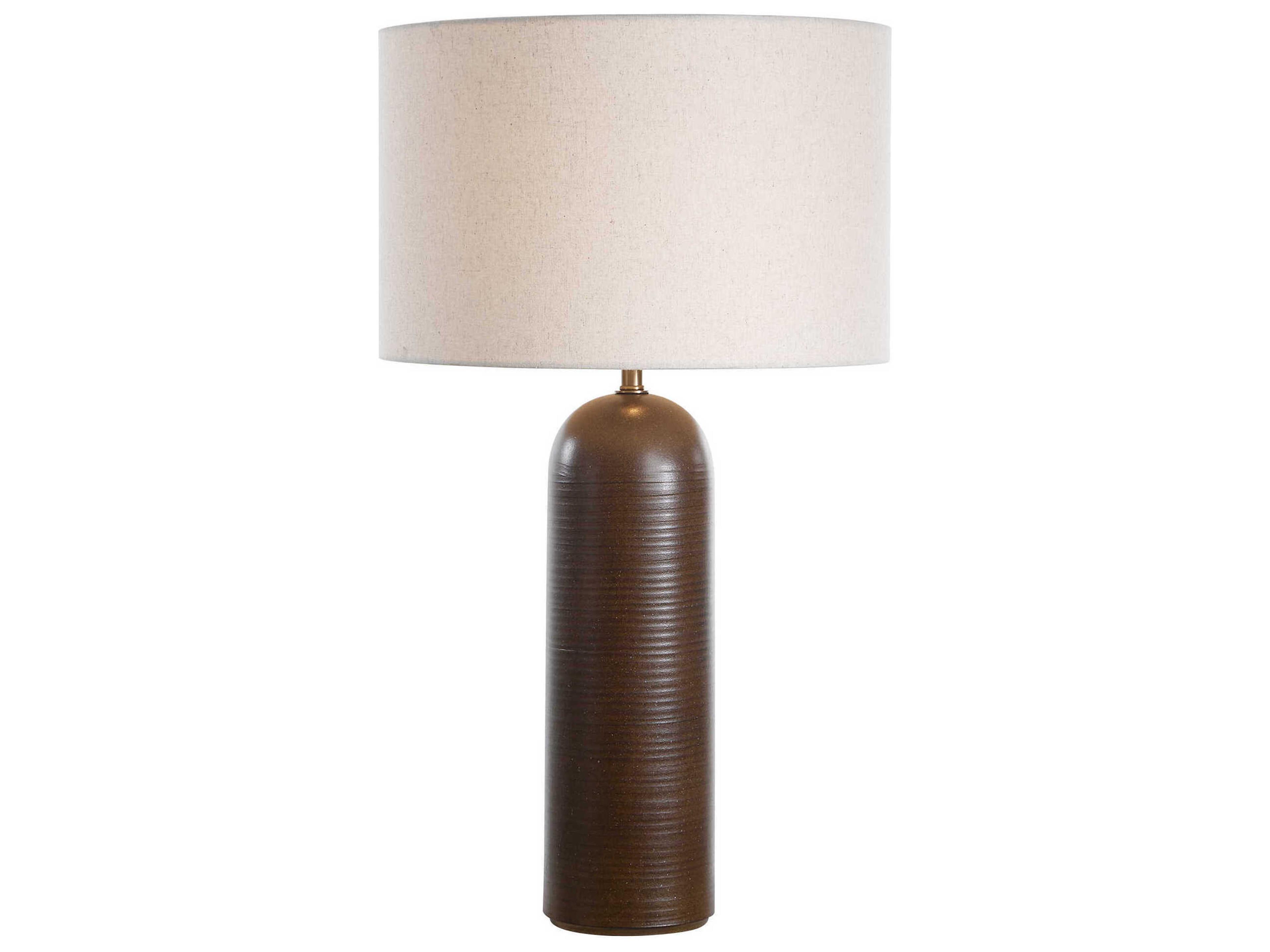 Uttermost Trexler Cocoa Brown Buffet Lamp