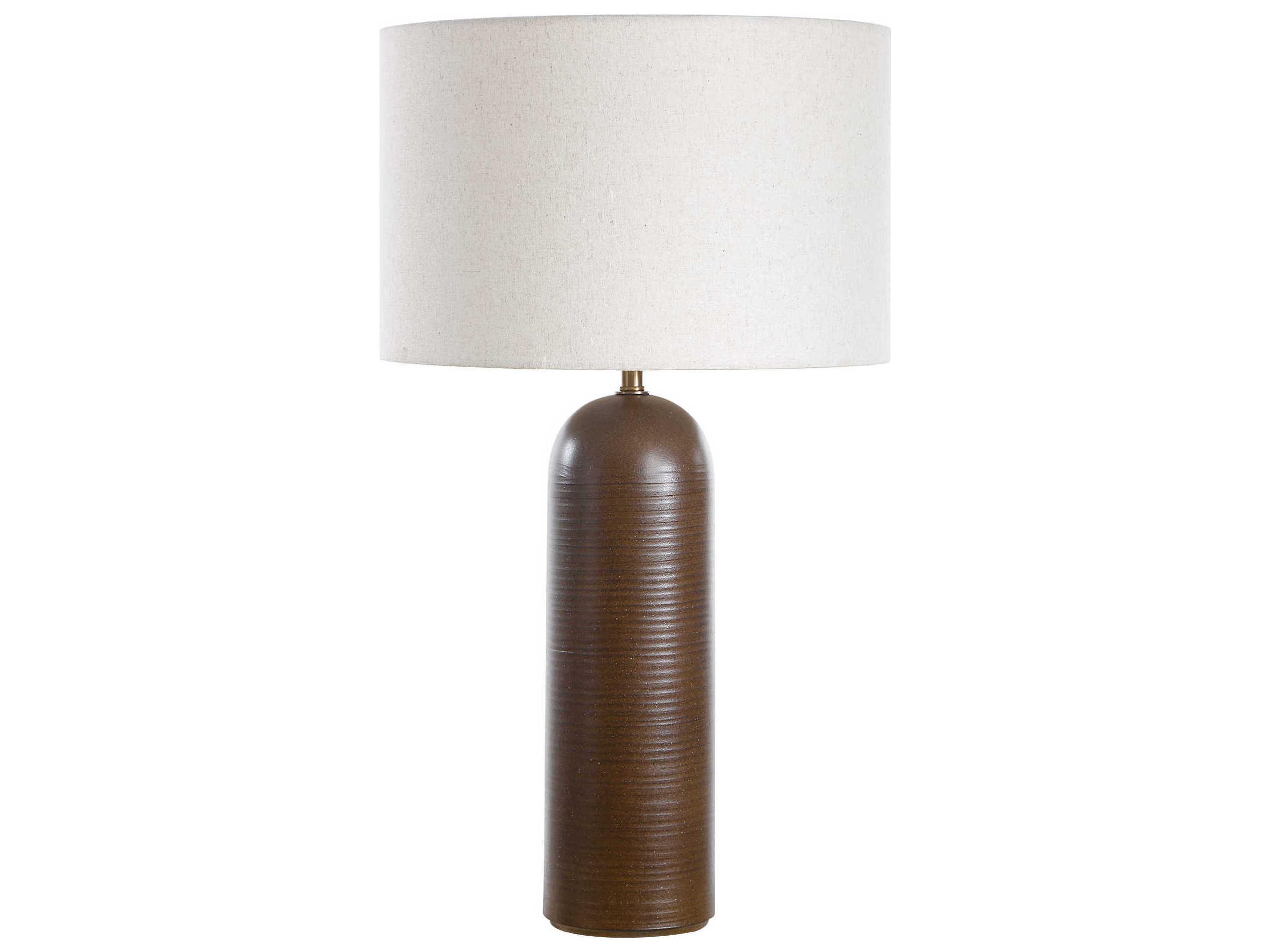 Uttermost Trexler Cocoa Brown Buffet Lamp