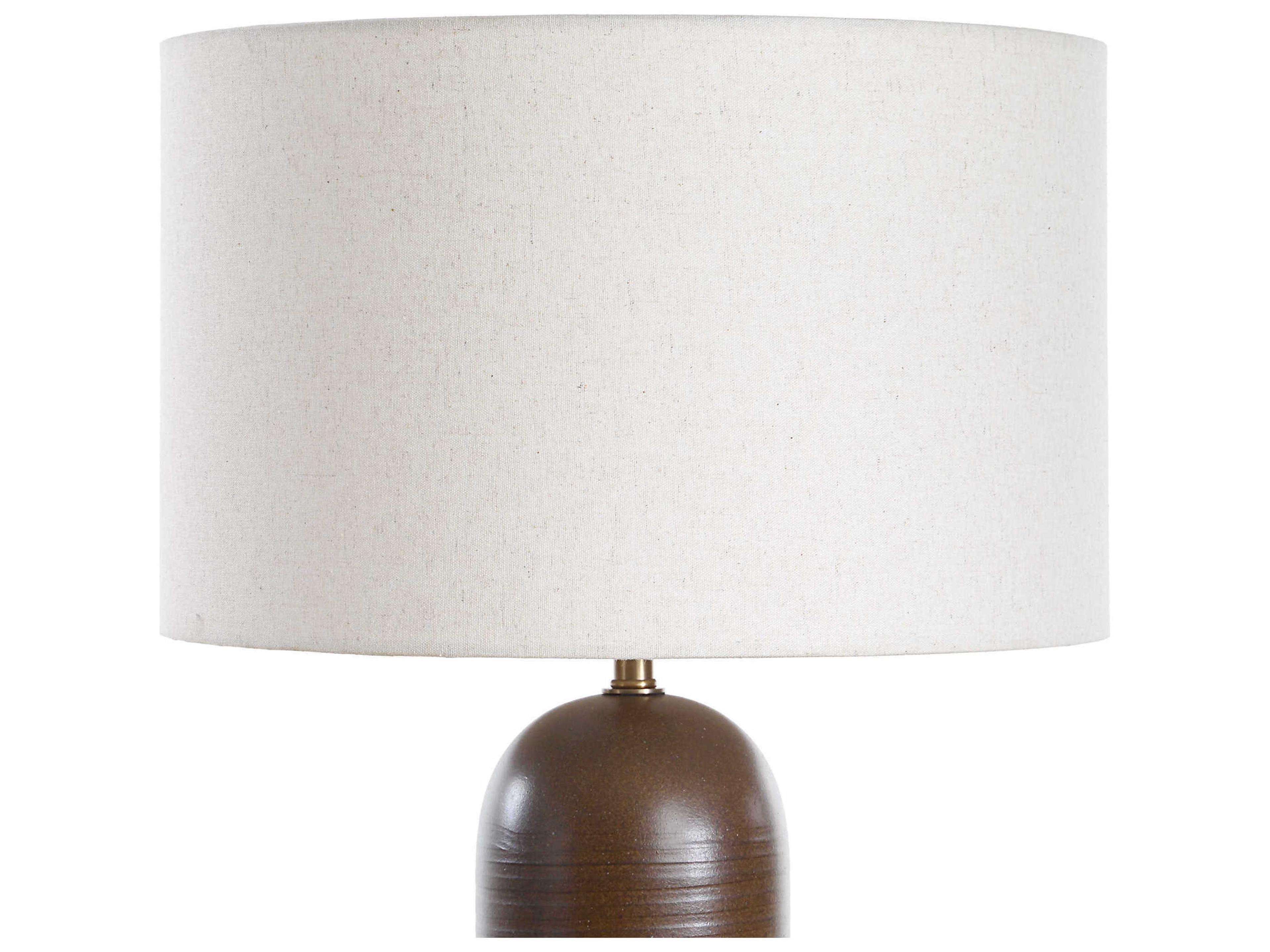 Uttermost Trexler Cocoa Brown Buffet Lamp