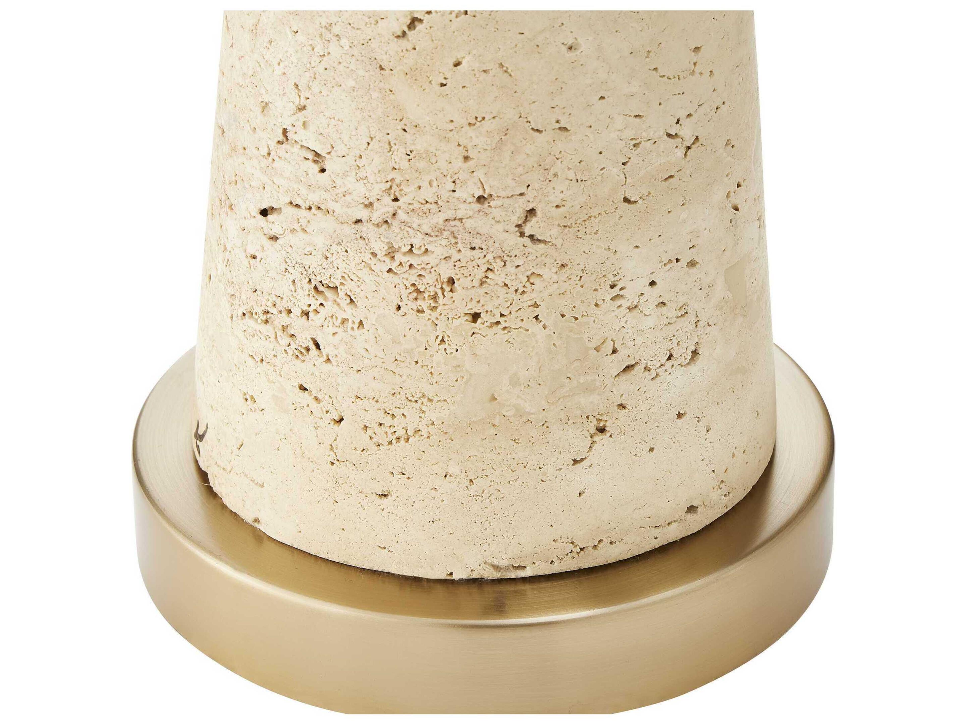 Uttermost Perkins Beige Brown Buffet Lamp