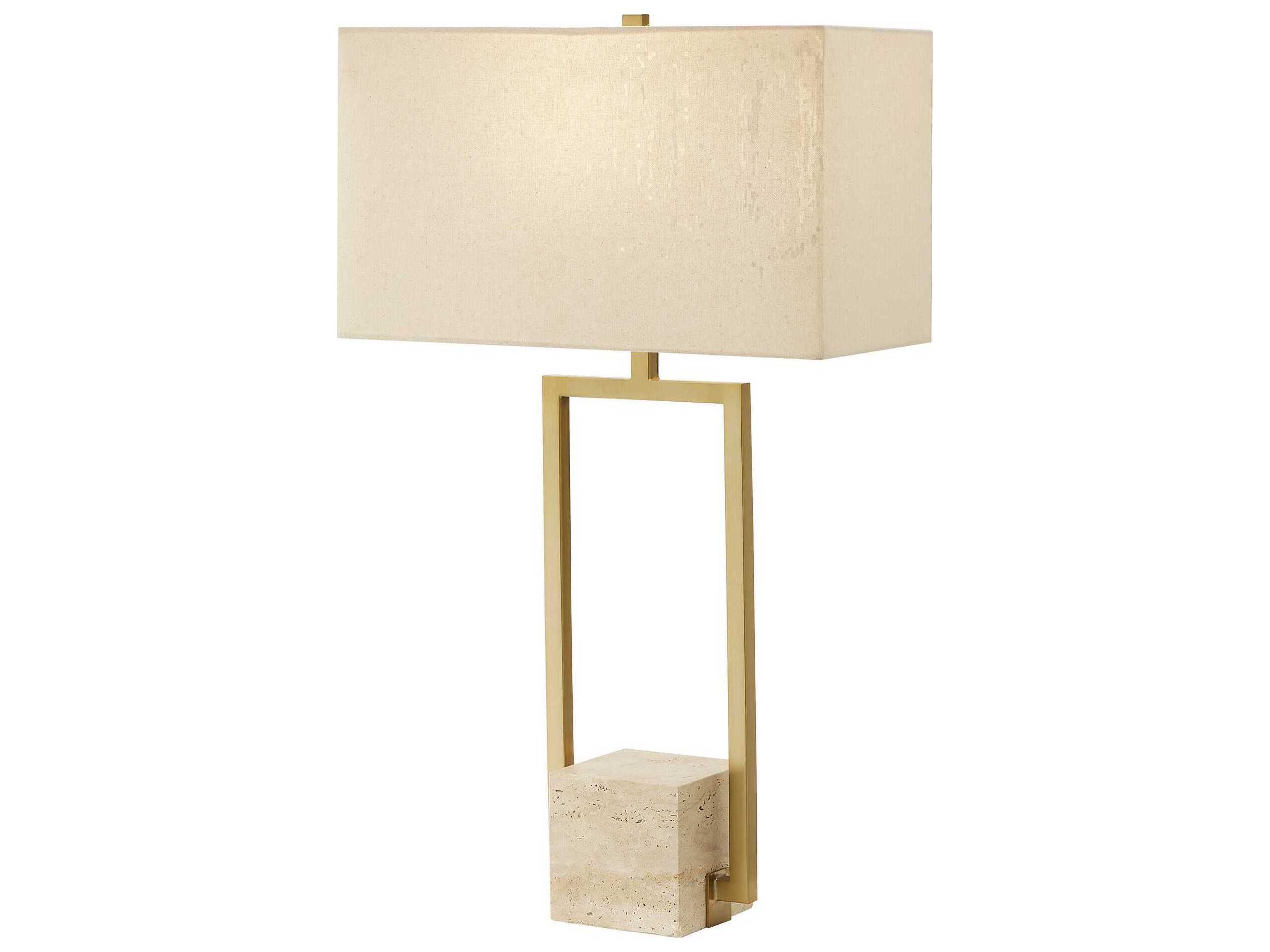 Warrick Brass Buffet Lamp