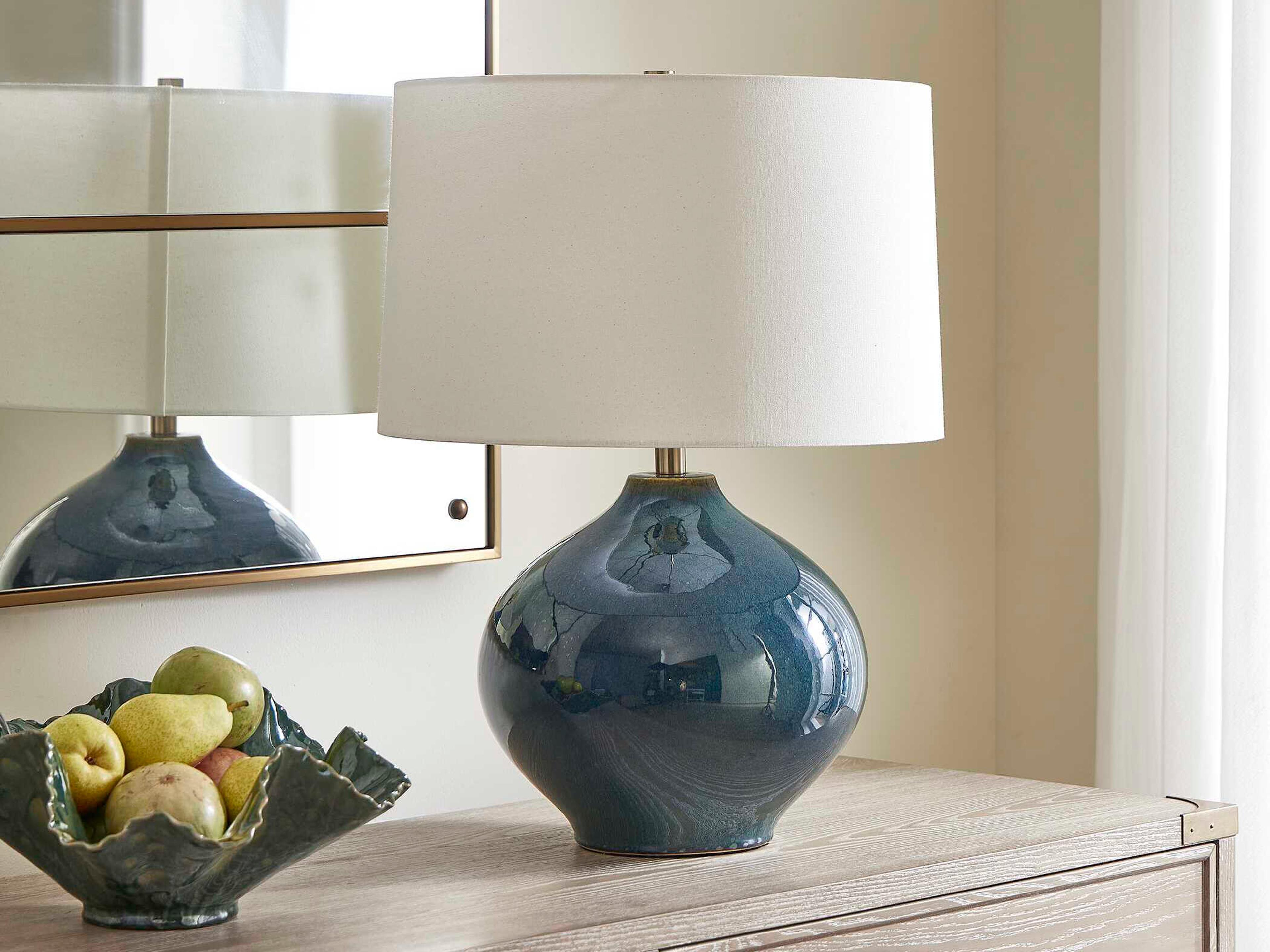 Uttermost Corrine Blue Table Lamp
