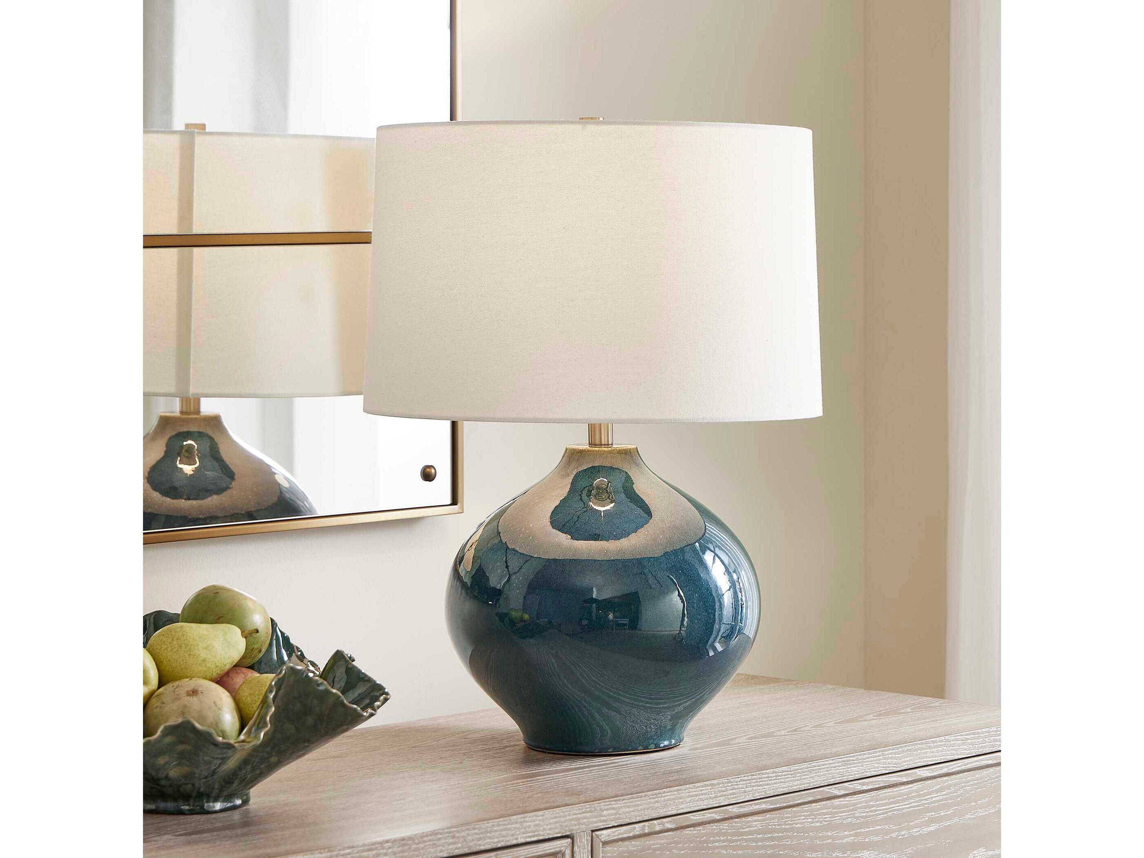 Uttermost Corrine Blue Table Lamp