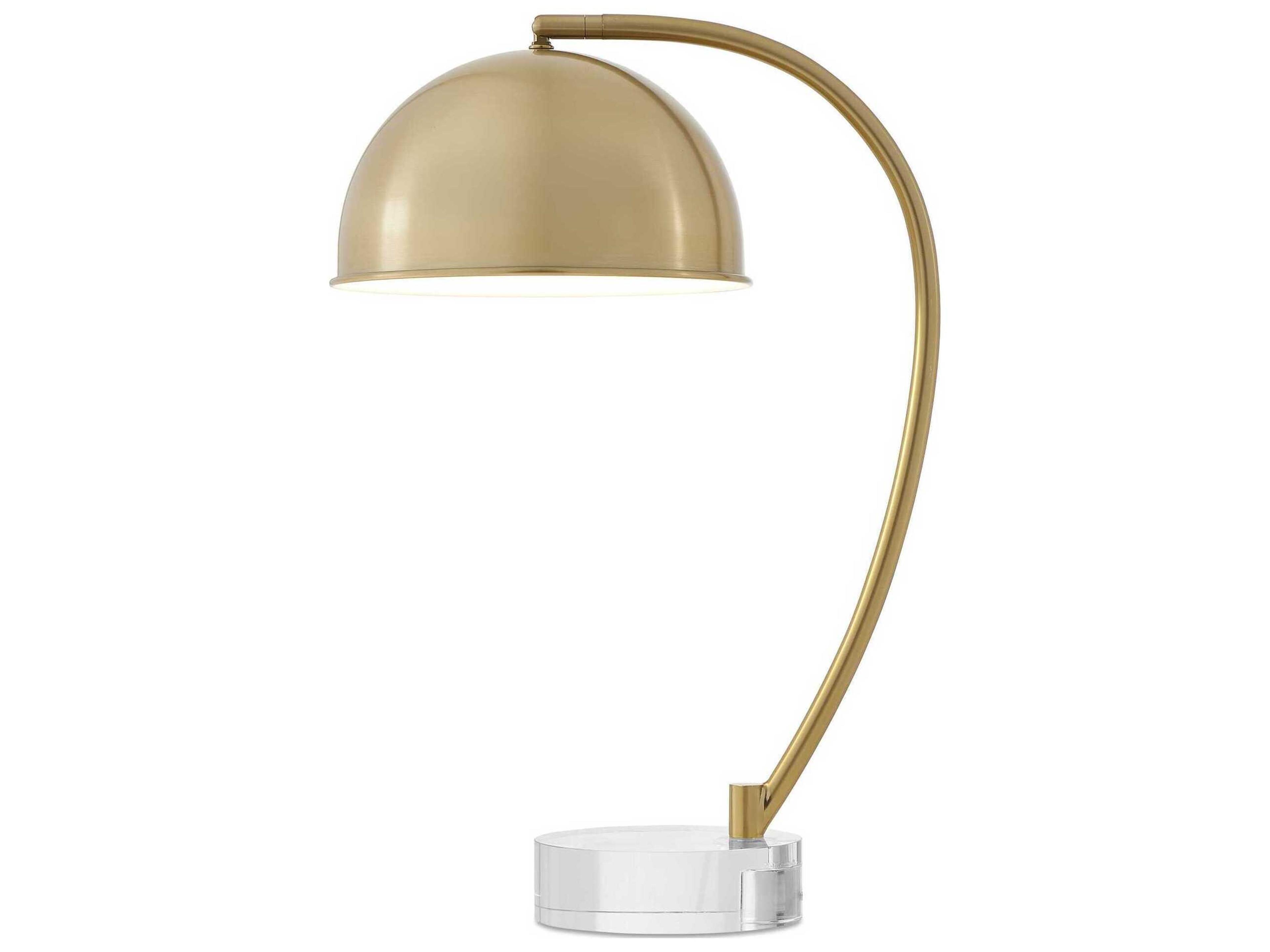 Romani Antique Brass Desk Lamp