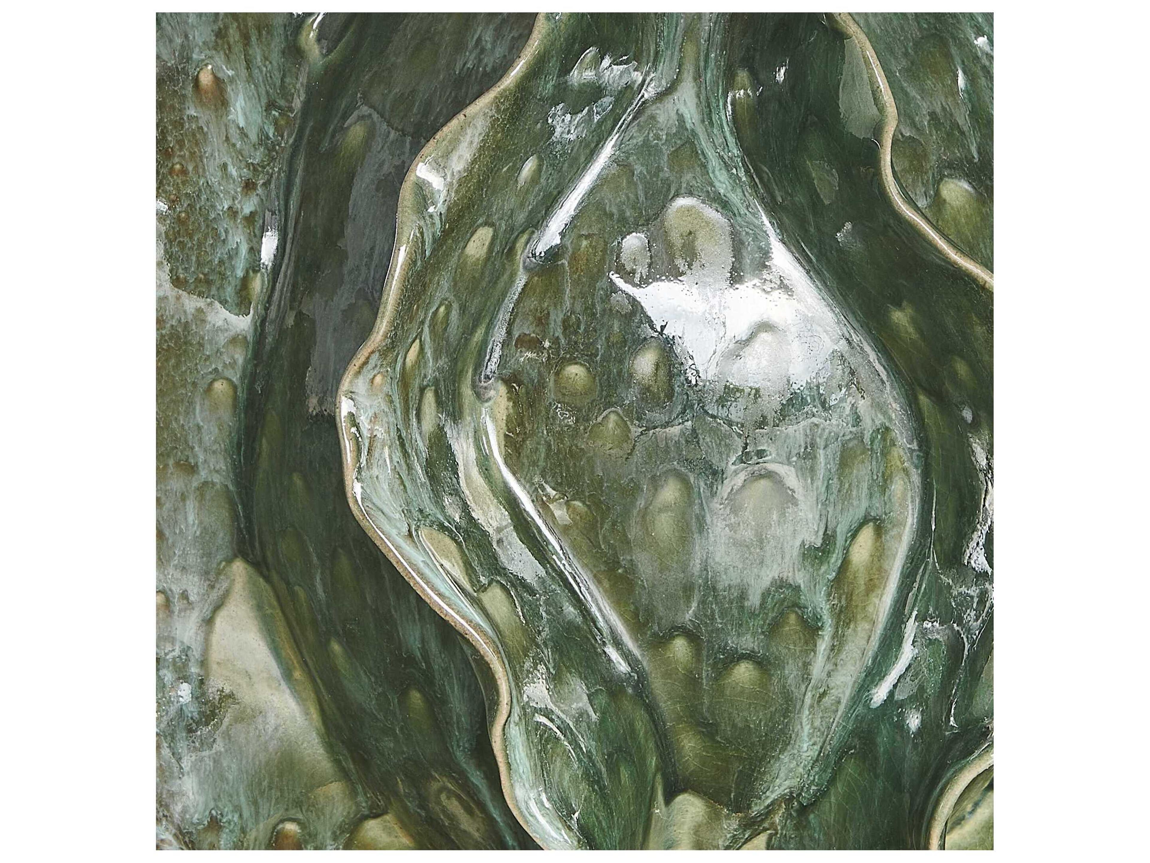 Uttermost Guinevere Distressed Green Table Lamp