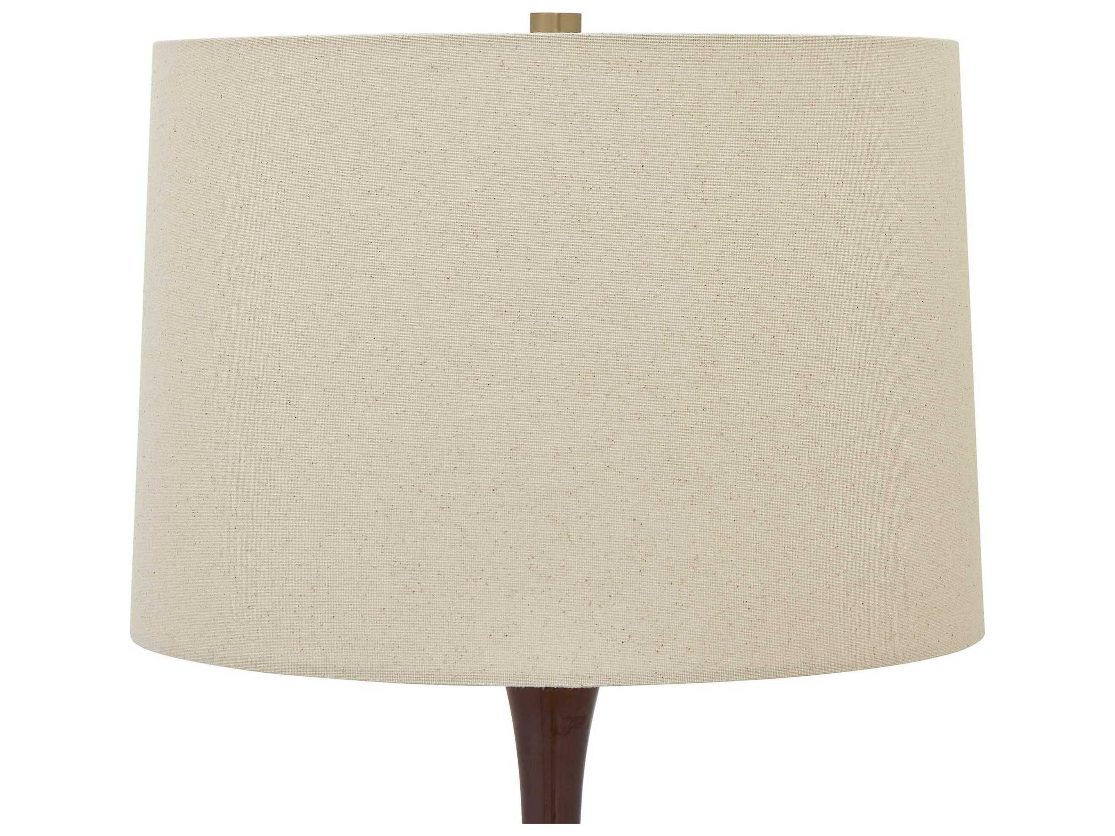 Uttermost Colette Burgundy Red Table Lamp