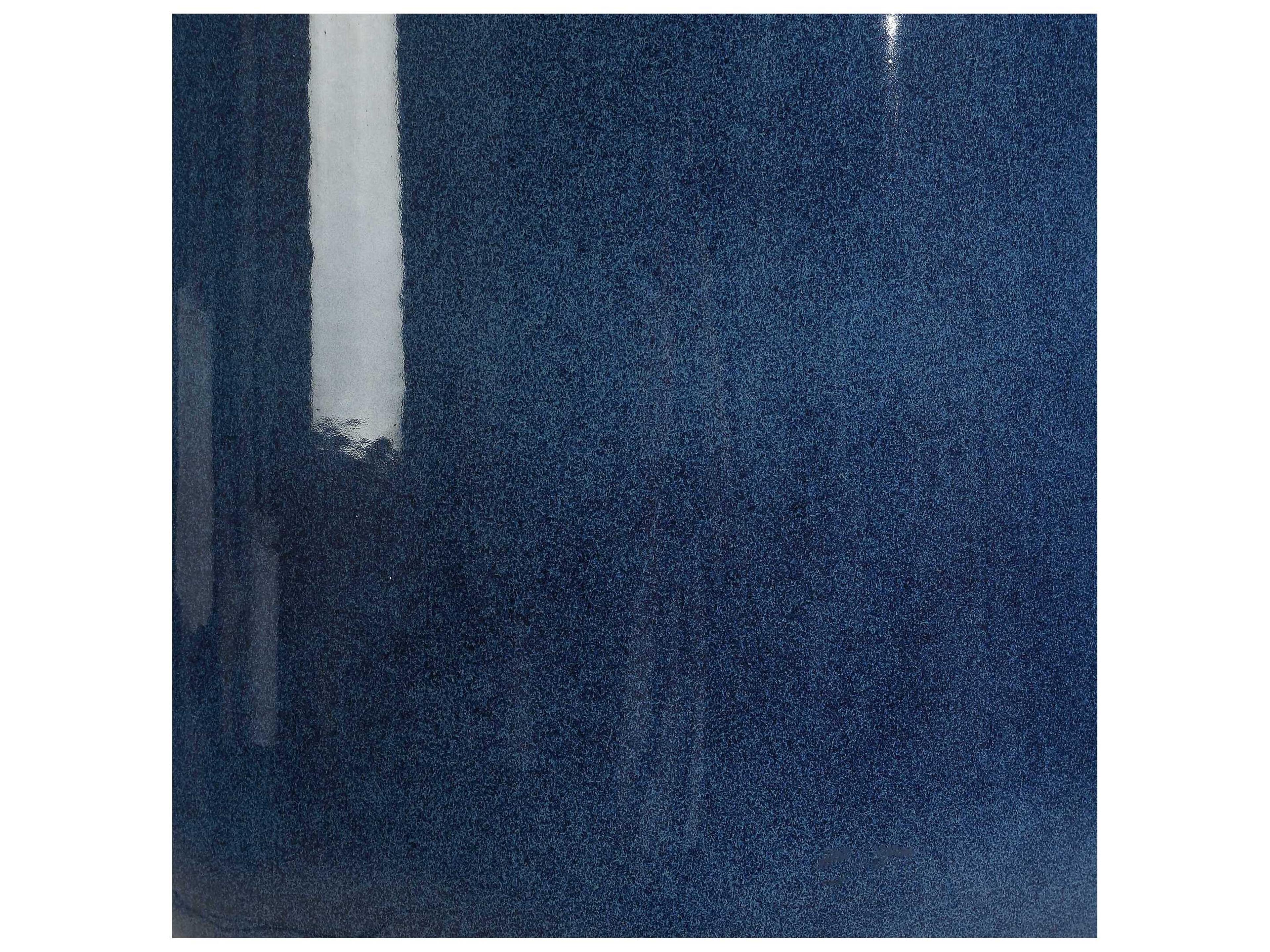 Uttermost Brae Deep Blue Drum Hardback Buffet Lamp