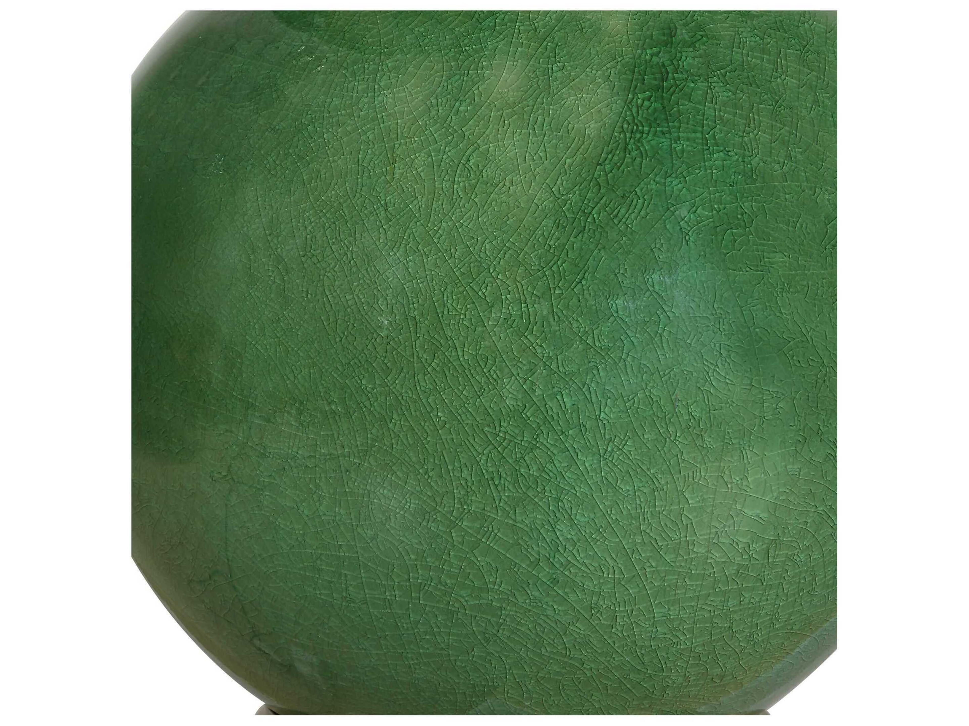 Uttermost Banner Moss Green Round Hardback Buffet Lamp