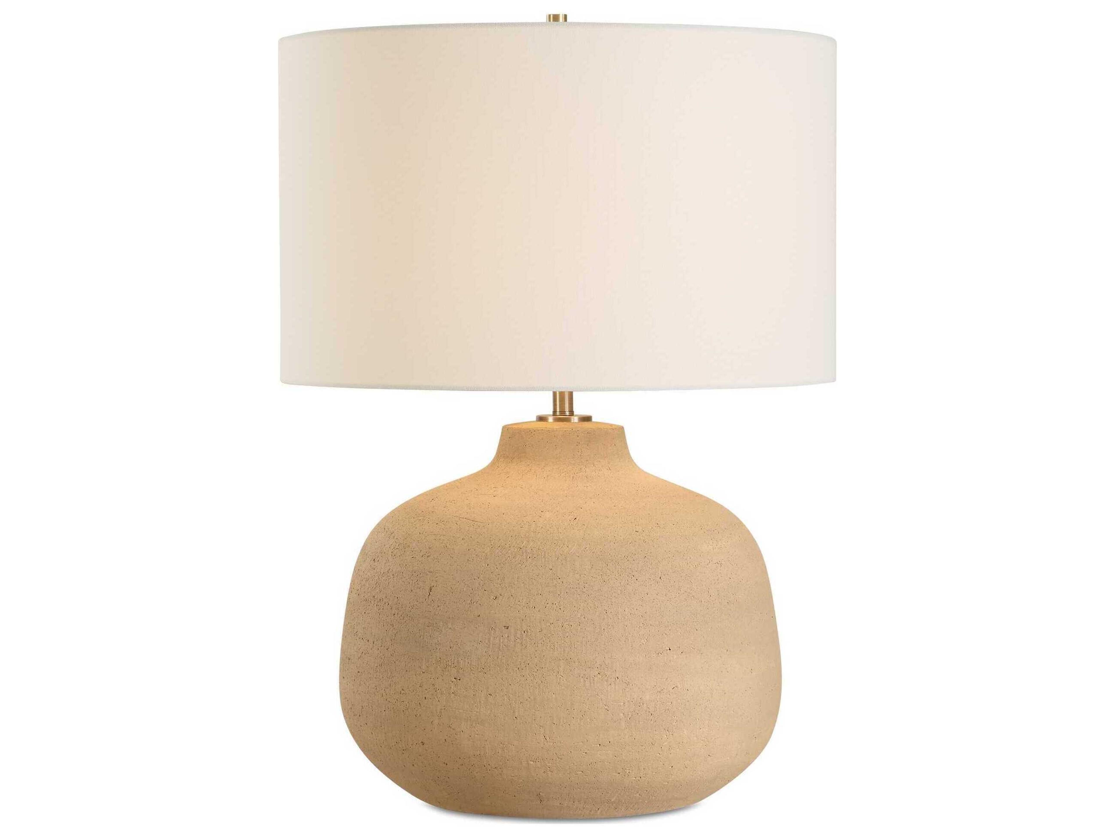 Uttermost Cline Terracotta Brown Buffet Lamp