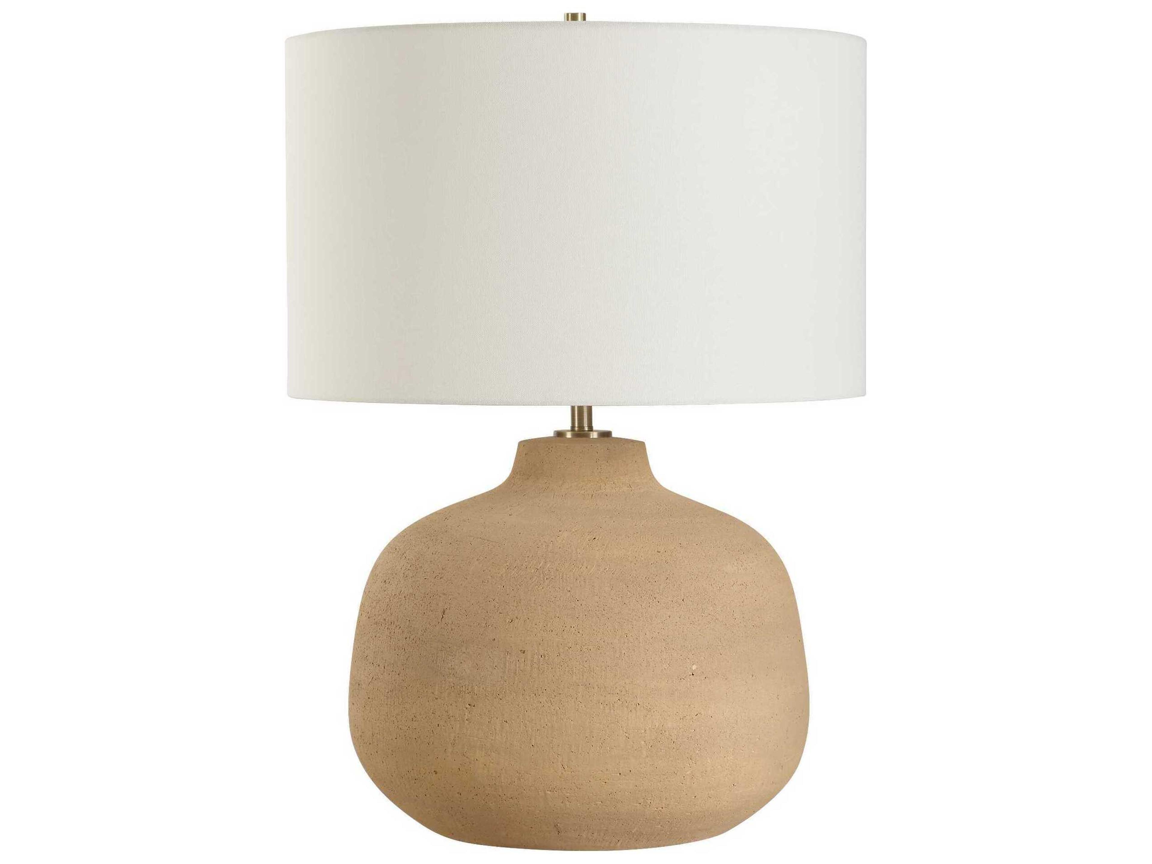 Uttermost Cline Terracotta Brown Buffet Lamp