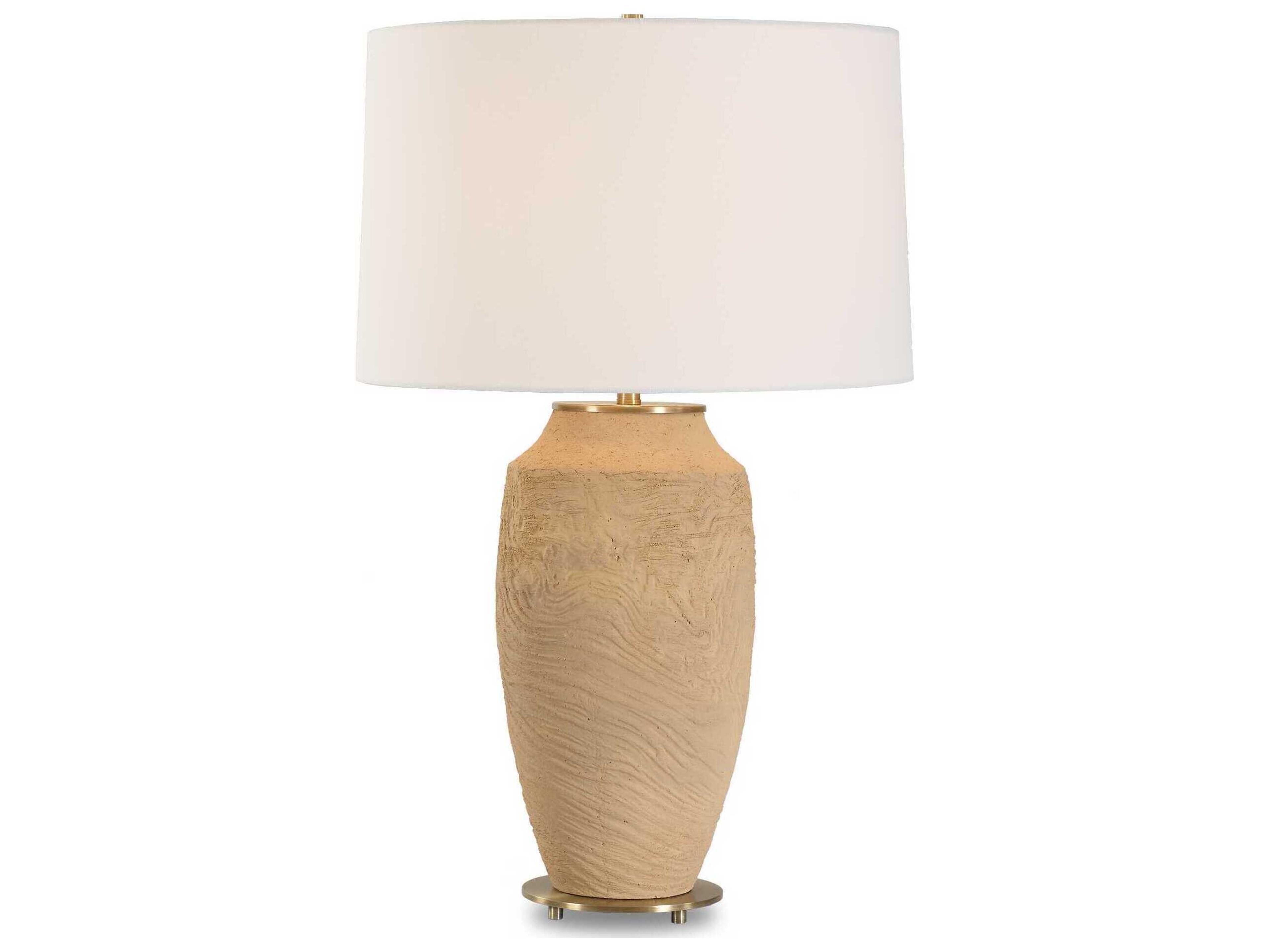 Sandstone Flow Sandstone Flow Brown Buffet Lamp