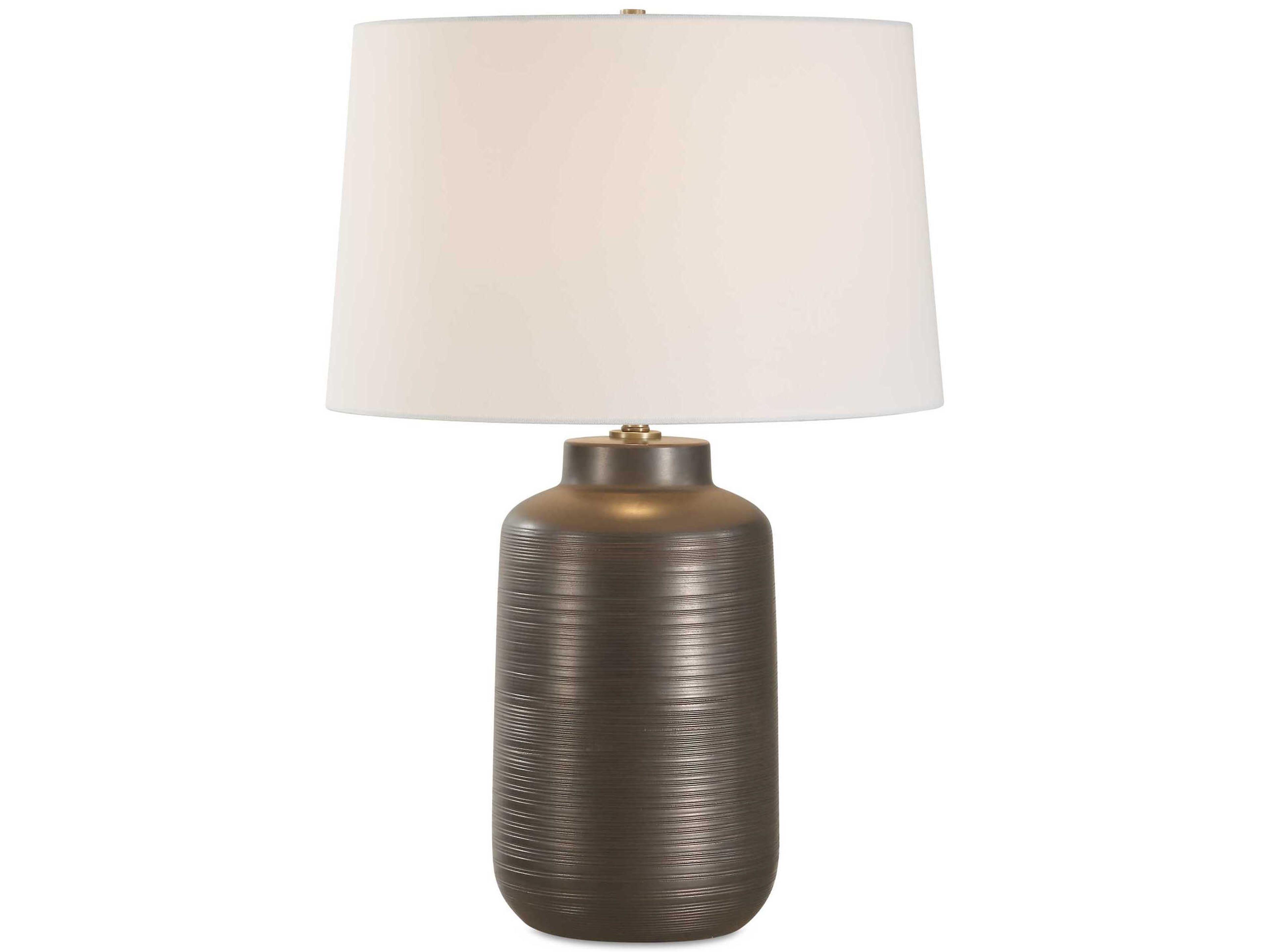 Uttermost Calderone Dark Bronze Buffet Lamp