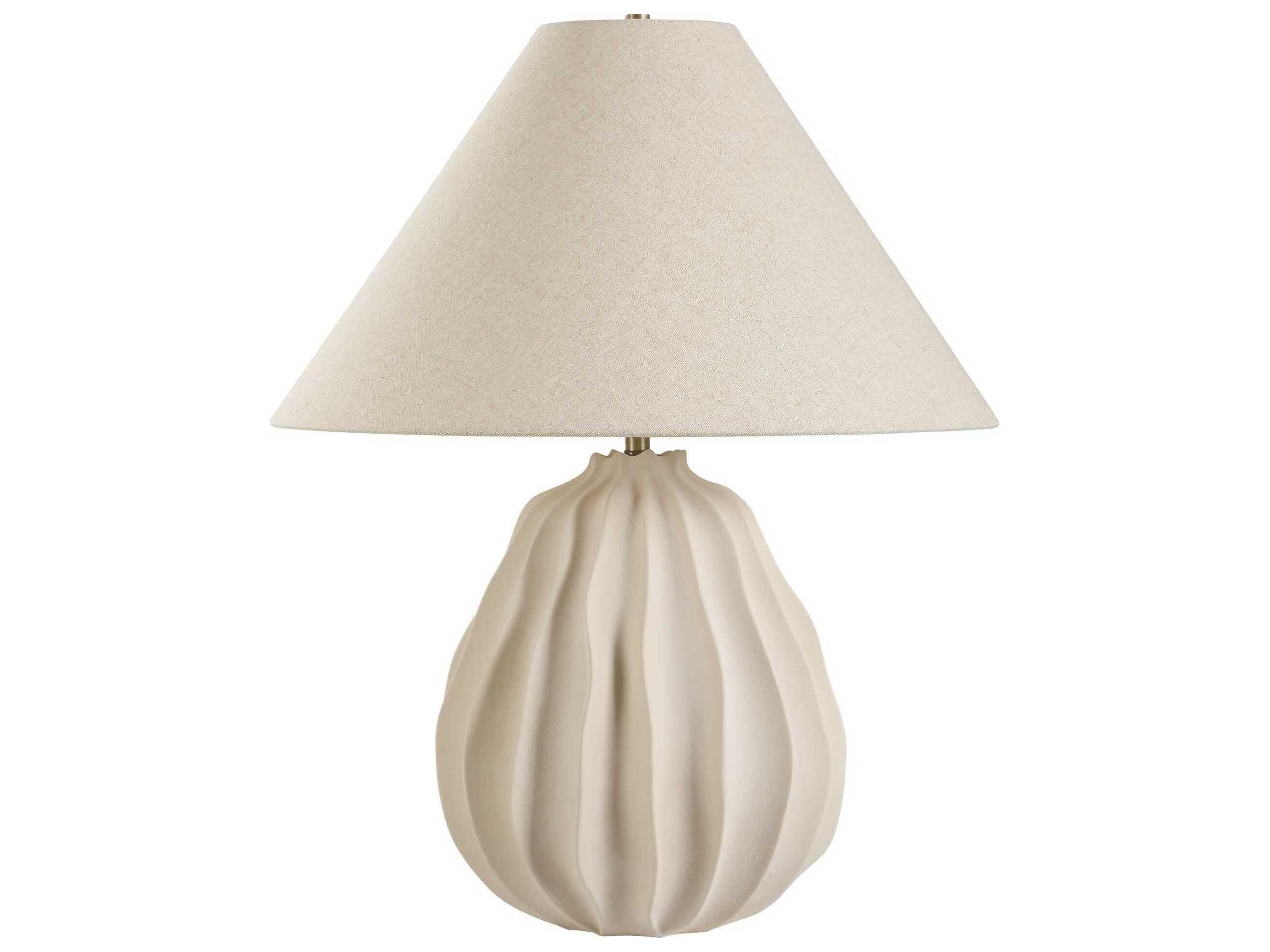 Uttermost Javary Textured Warm White Buffet Lamp