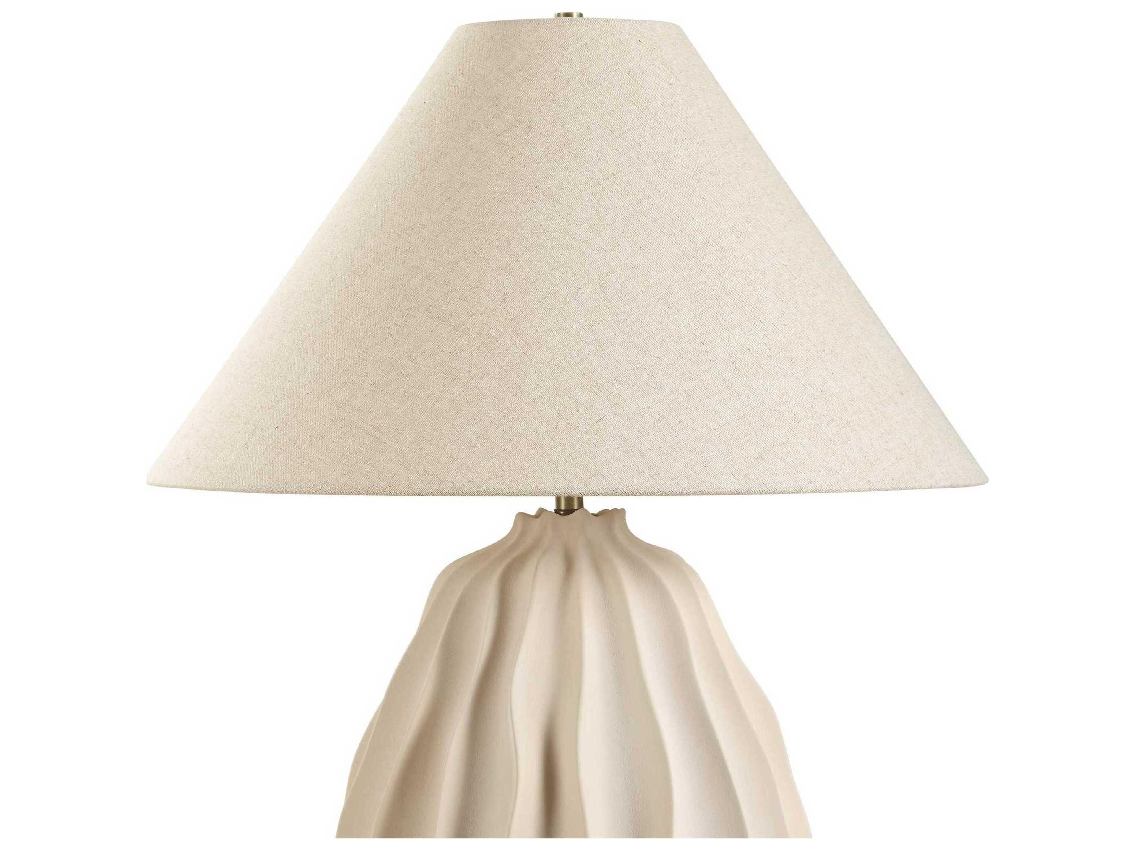 Uttermost Javary Textured Warm White Buffet Lamp
