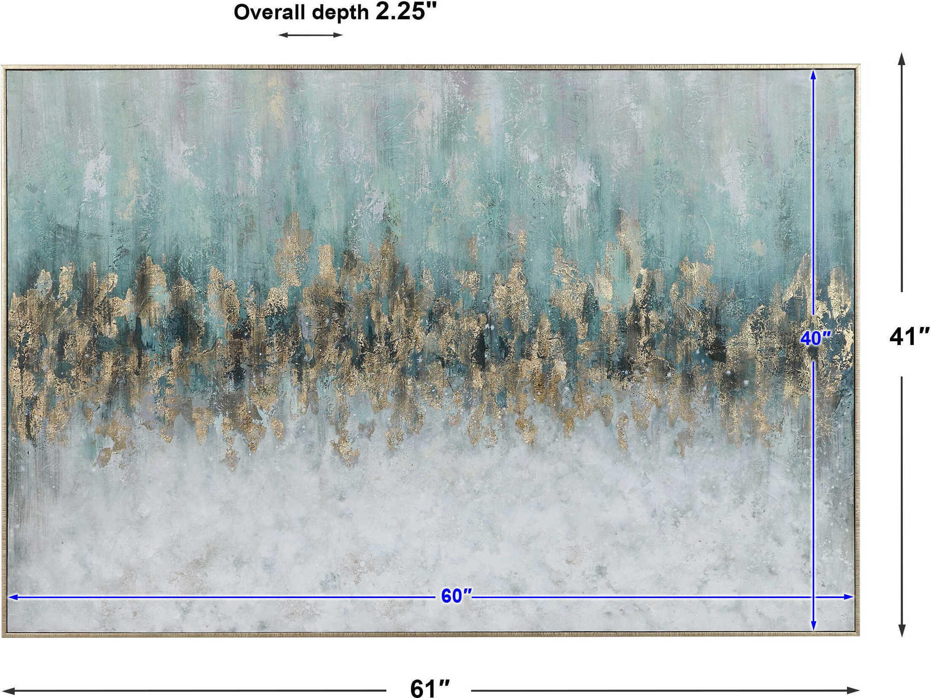 Uttermost Divide Canvas Wall Art