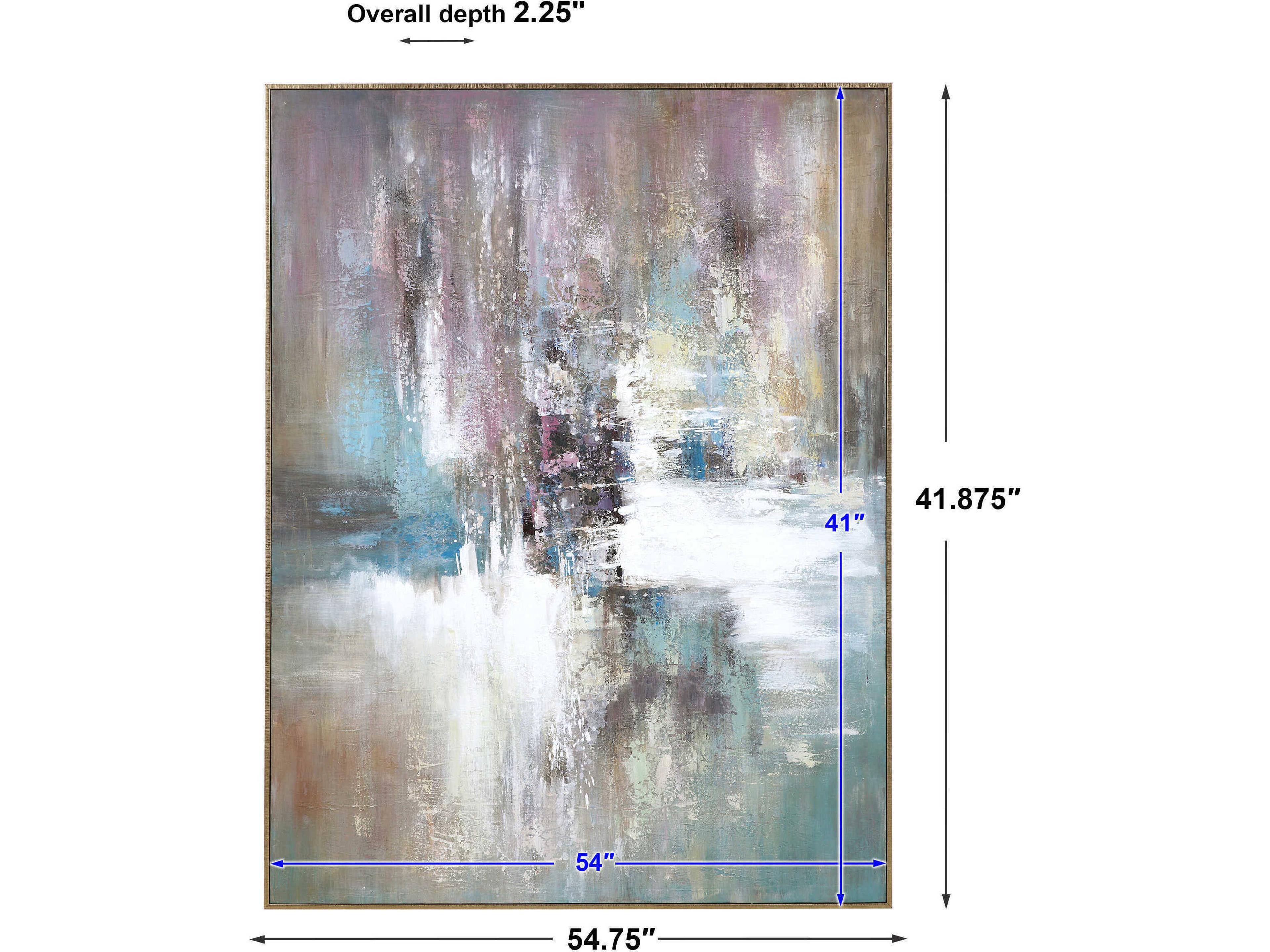 Uttermost Elevation Canvas Wall Art