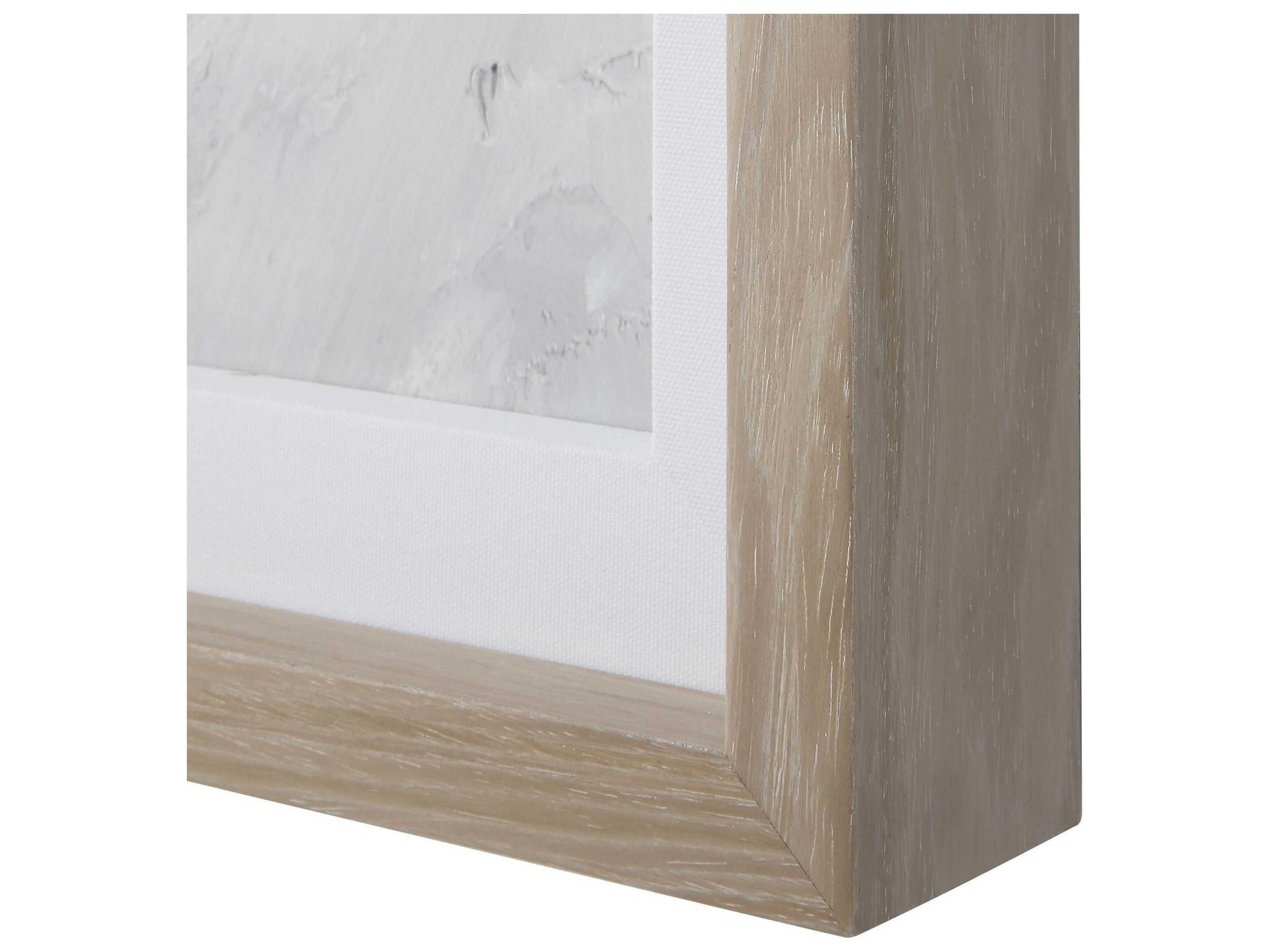 Uttermost Blue Flowers in Vase Framed Print