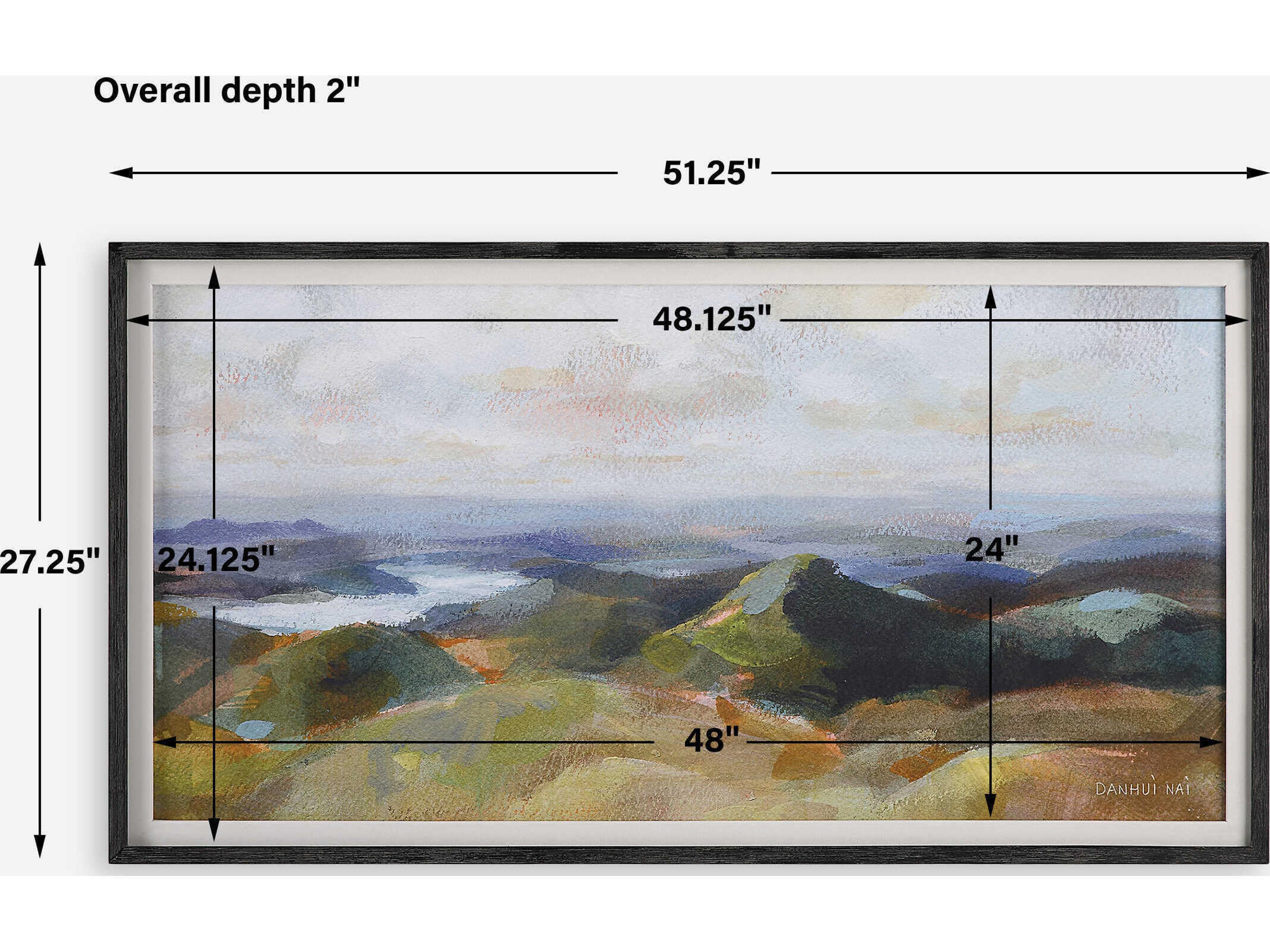 Uttermost Above The Lakes Framed Landscape Print