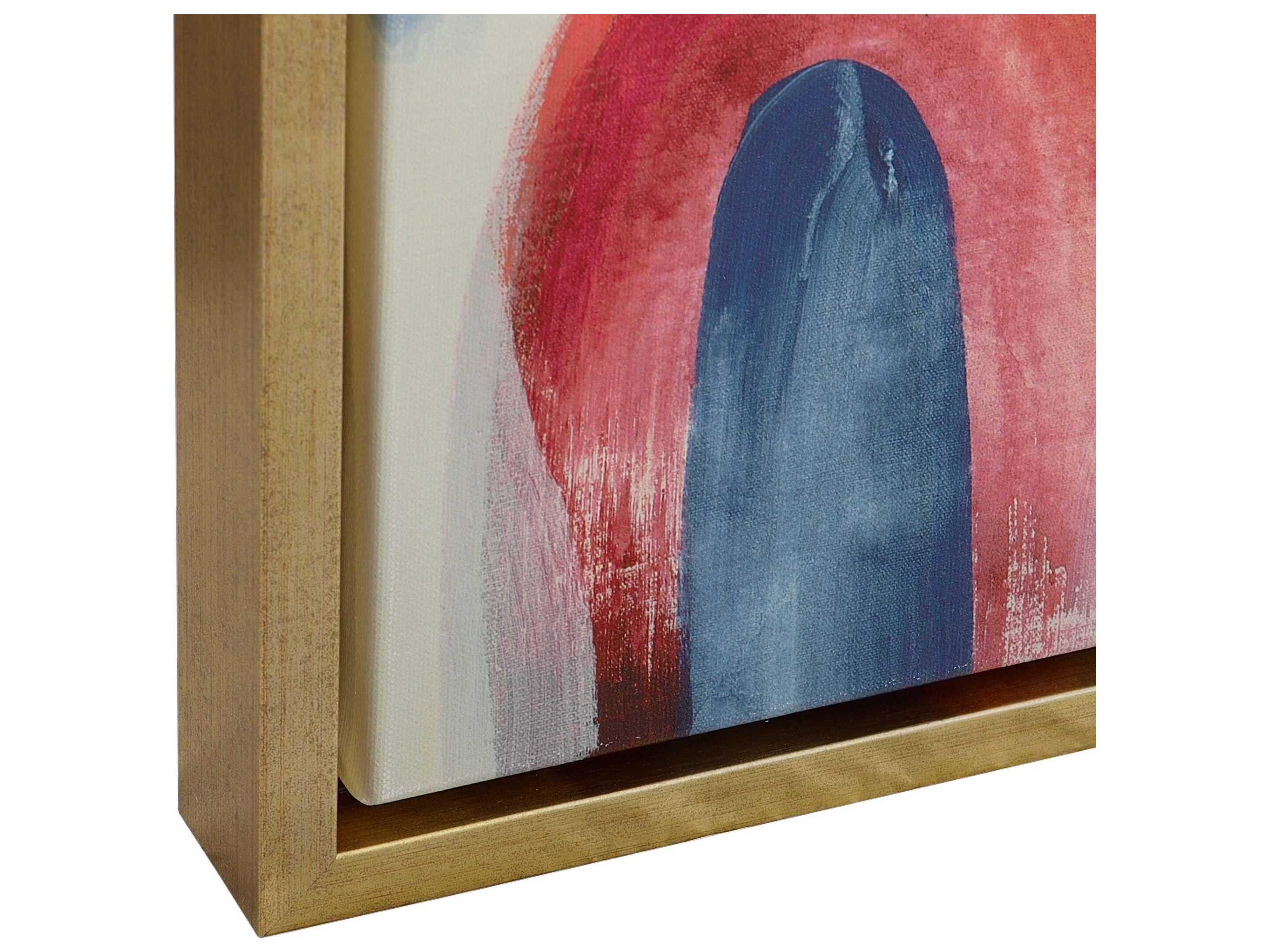 Uttermost Reawaken Framed Abstract Canvas Wall Art