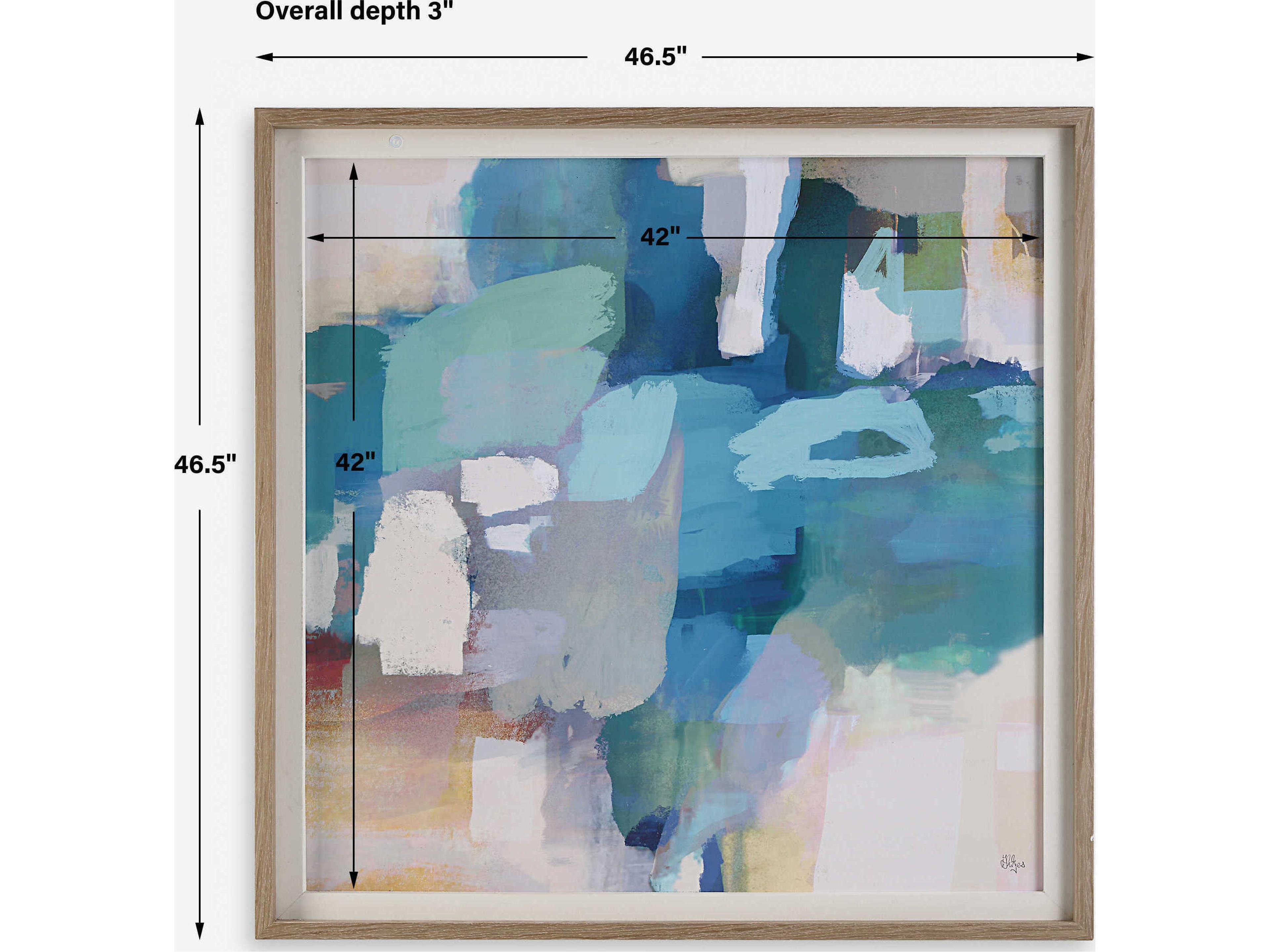 Uttermost Continue On Abstract Framed Print