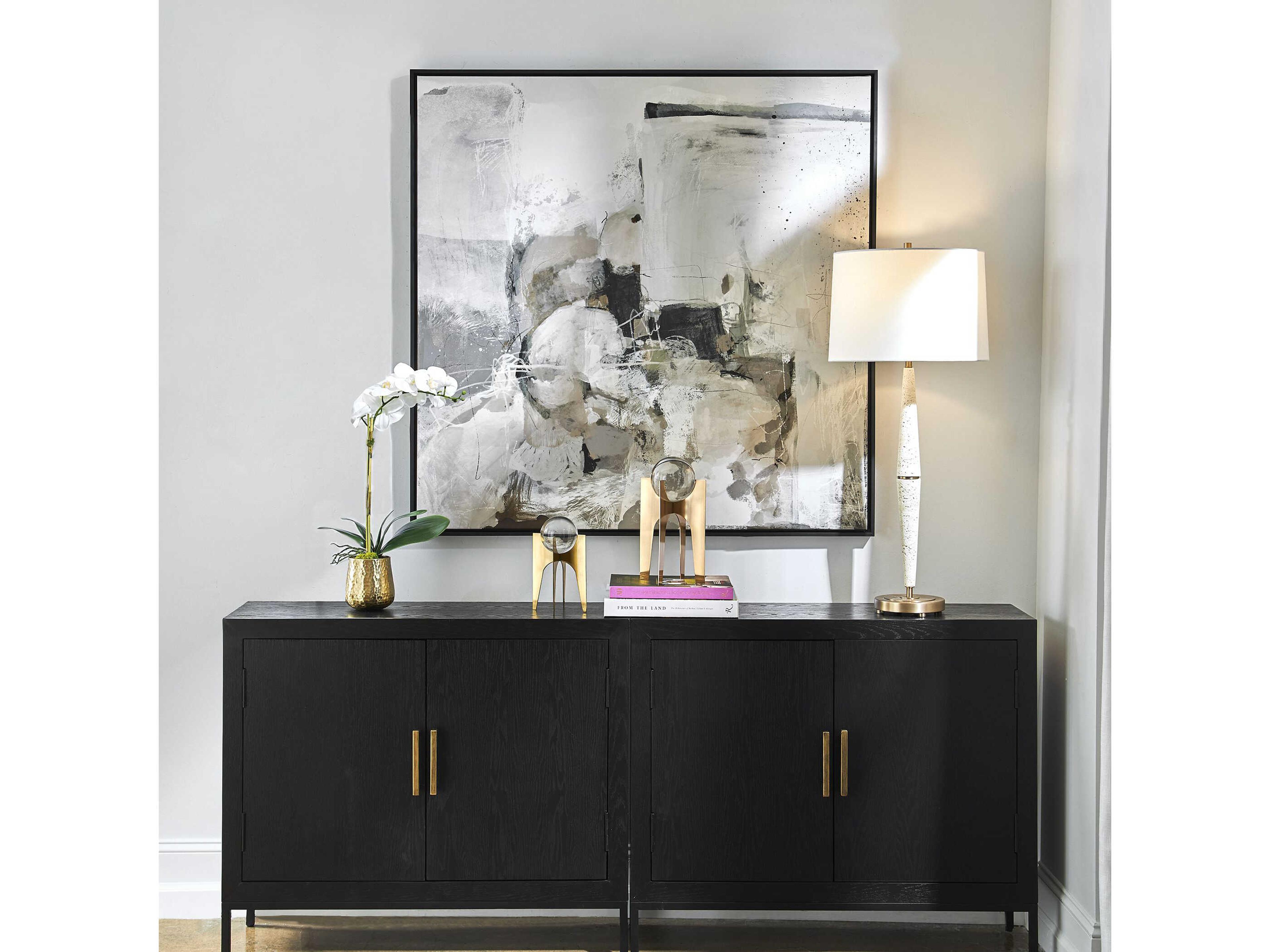 Uttermost Solace-I Abstract Art On Canvas