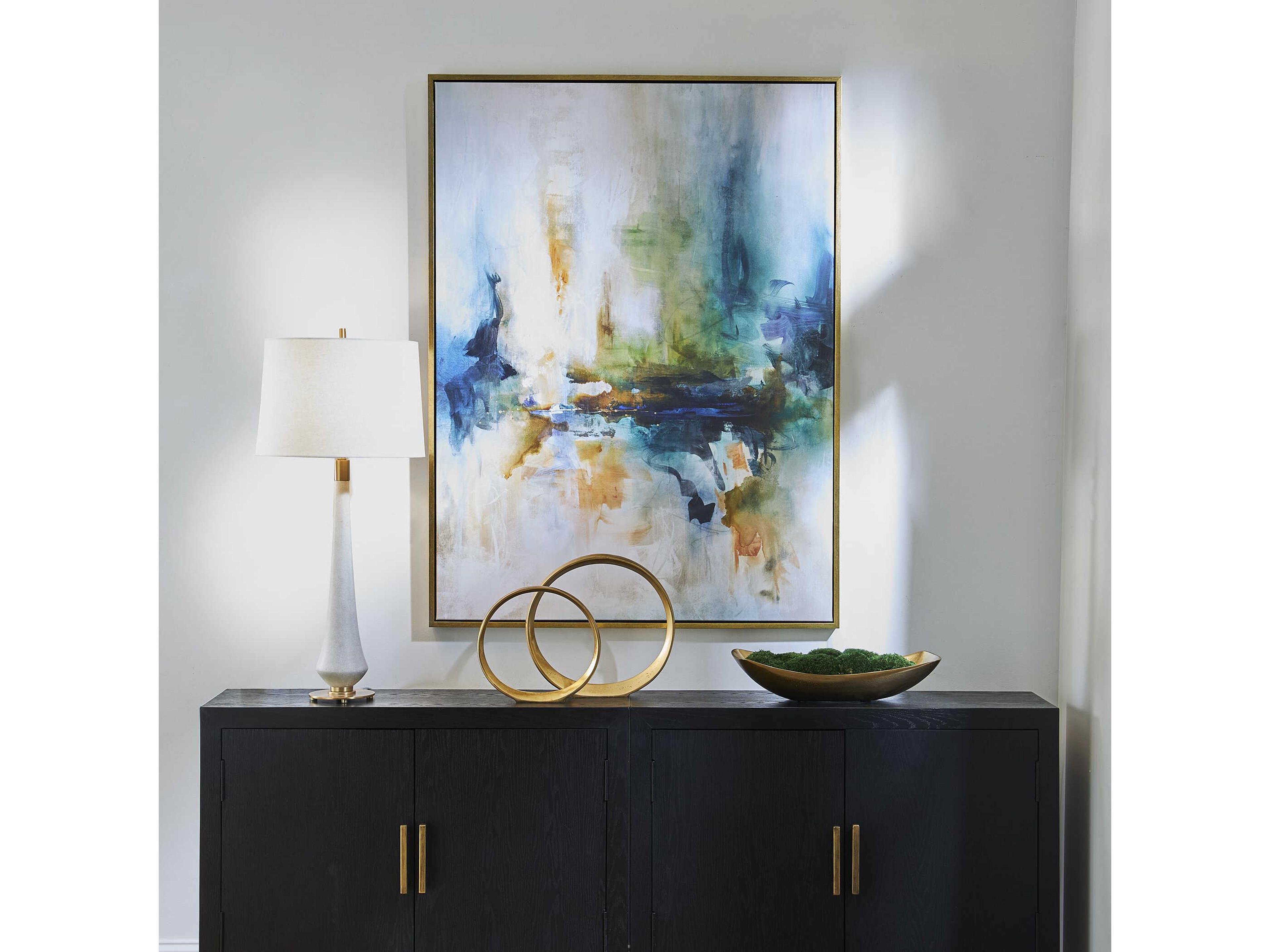 Uttermost Excursion Framed Abstract Art