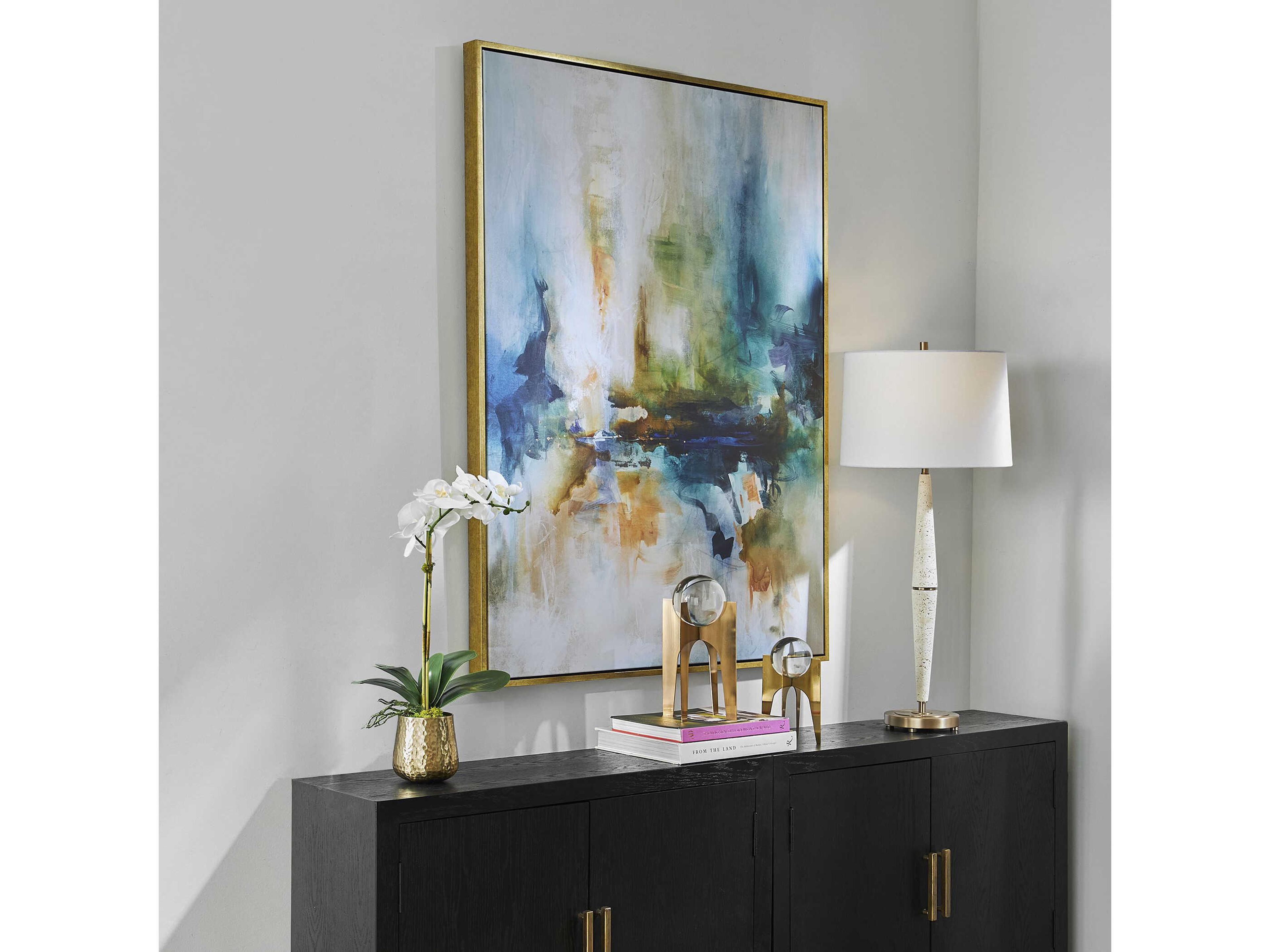 Uttermost Excursion Framed Abstract Art