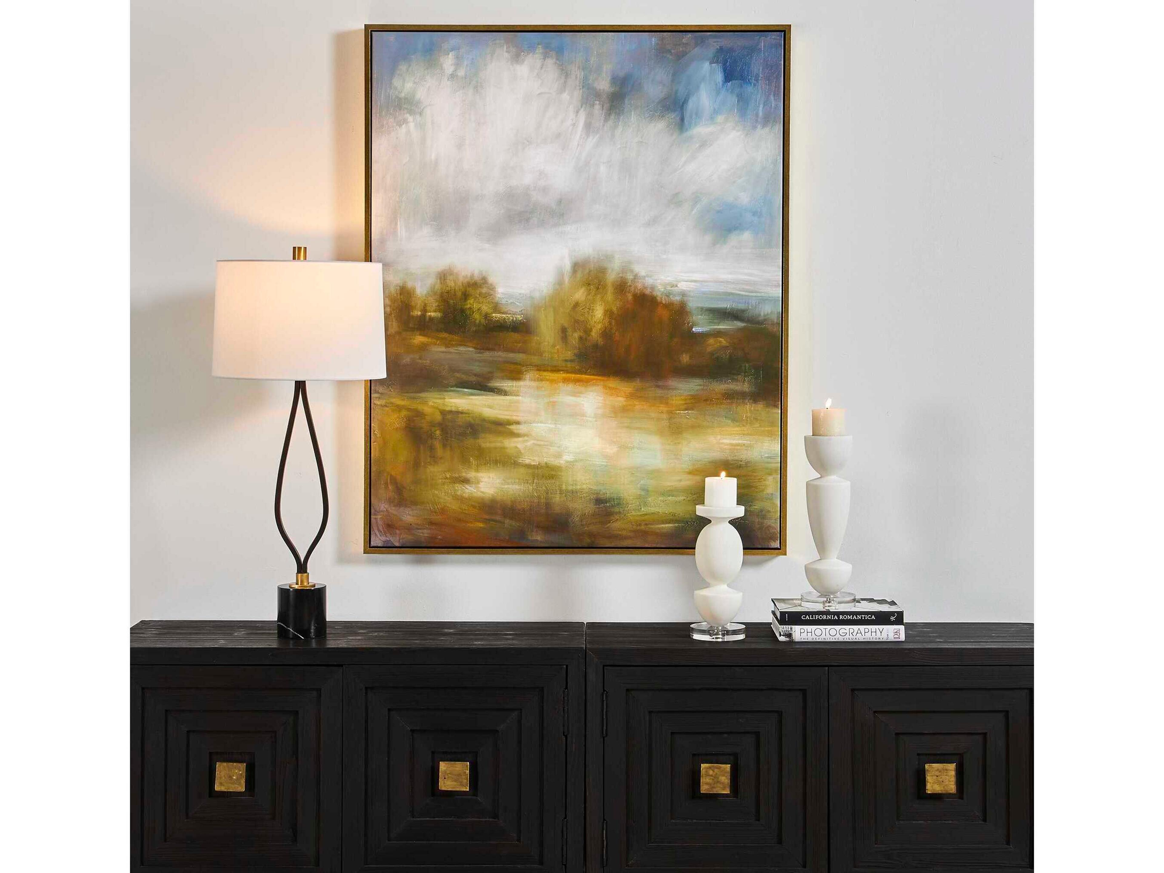 Uttermost John's Field Framed Landscape Art